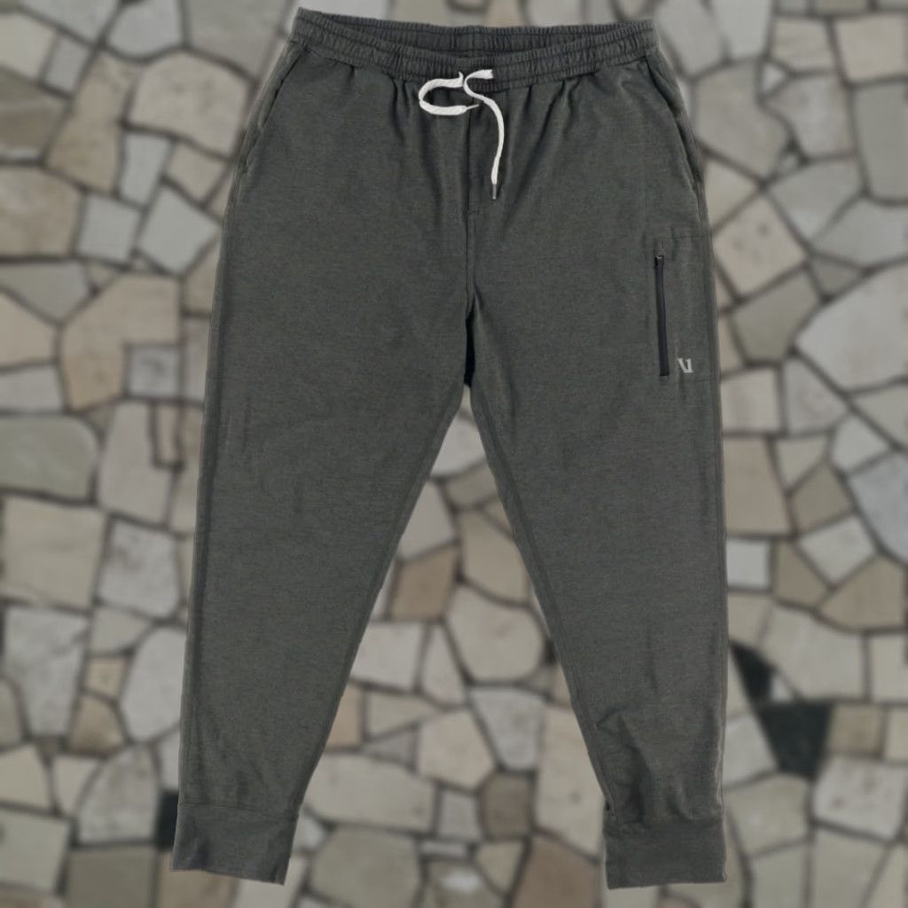 Vuori Vuori Stretch Sunday Performance Jogger Green Heather Men's XL Size US 36 / EU 52 - 1 Thumbnail