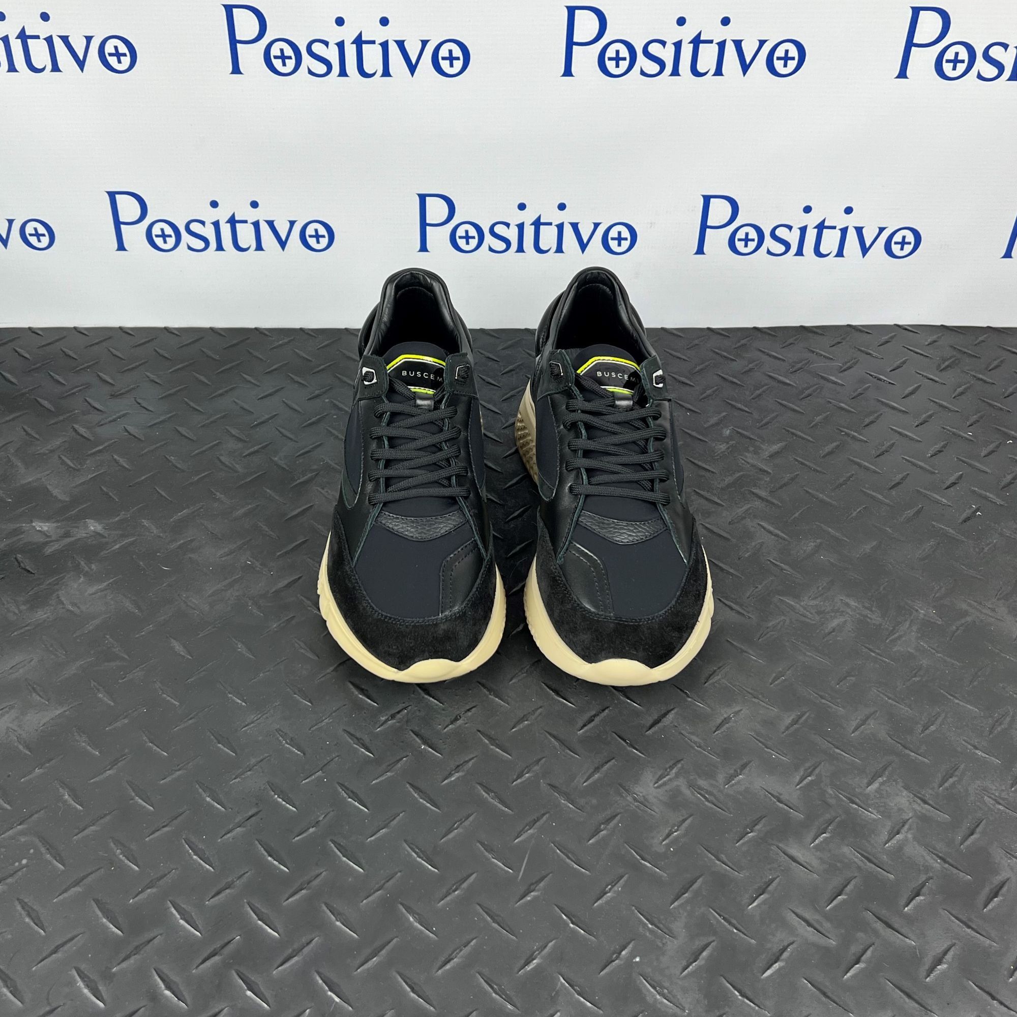 Buscemi Buscemi Veloce Mix Black Suede/Neoprene Sneakers US 10 EU 43 Size US 10 / EU 43 - 3 Thumbnail