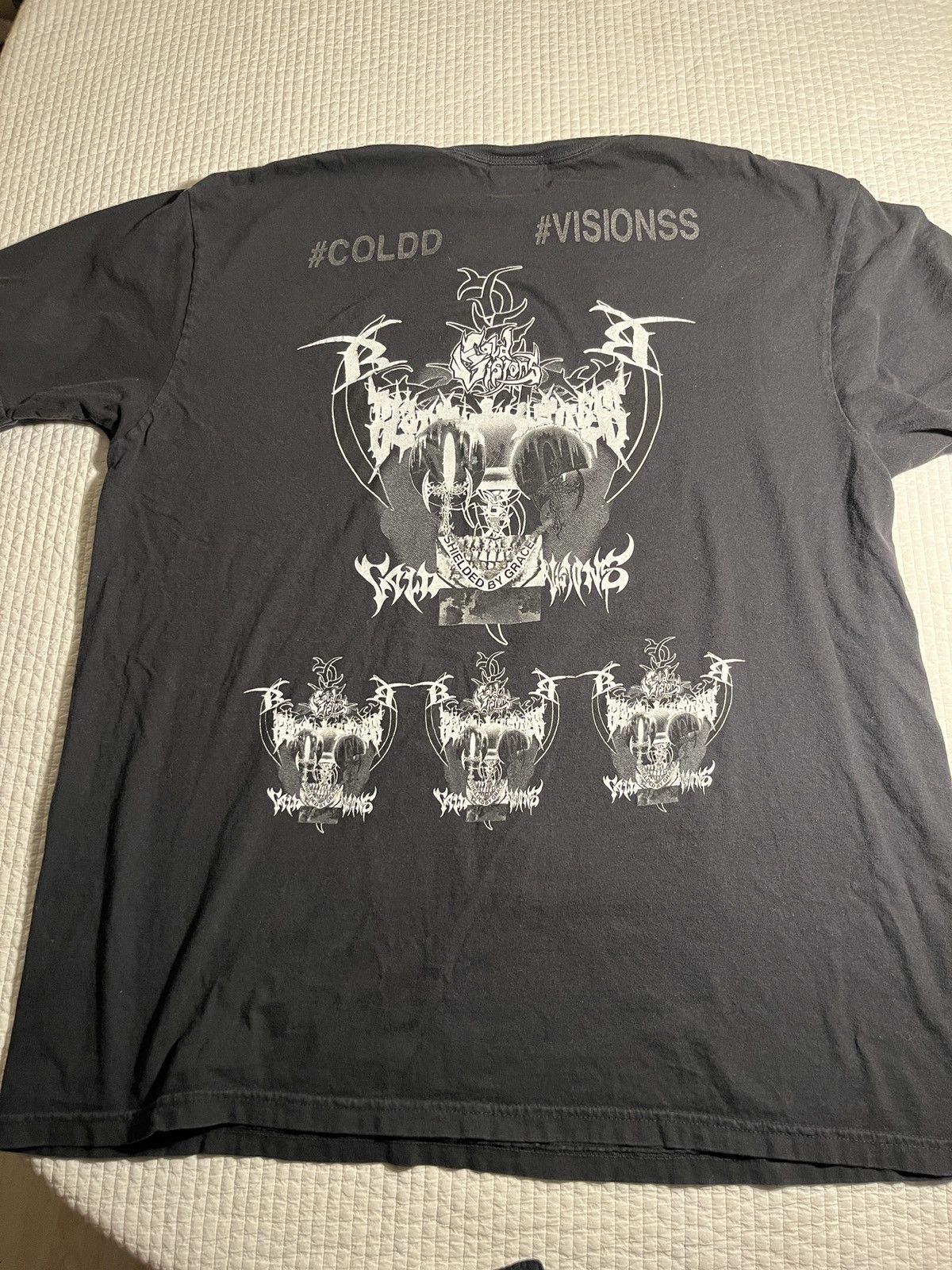 Drain Gang Cold Visions Anchor Tee Size US XL / EU 56 / 4 - 5 Thumbnail
