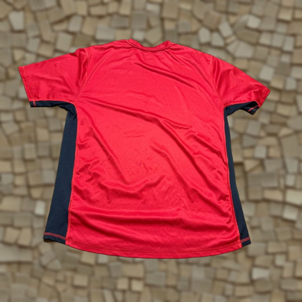 The North Face The North Face Shirt Men's XL Red Black Athletic Wear Crewneck Shirt XL Men's Red The North Face Crewneck athletic wear shirt Size US XL / EU 56 / 4 - 1 Thumbnail