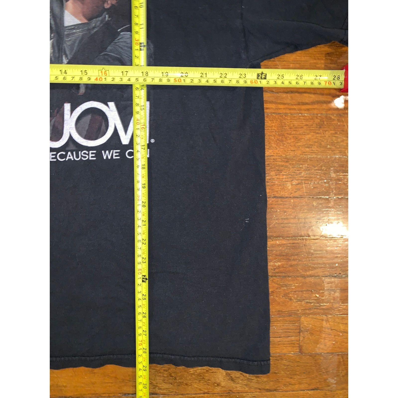 Band Tees Bon Jovi Because We Can Tour 2013 T Shirt 2XL Black Band Tee Size US XXL / EU 58 / 5 - 6 Thumbnail