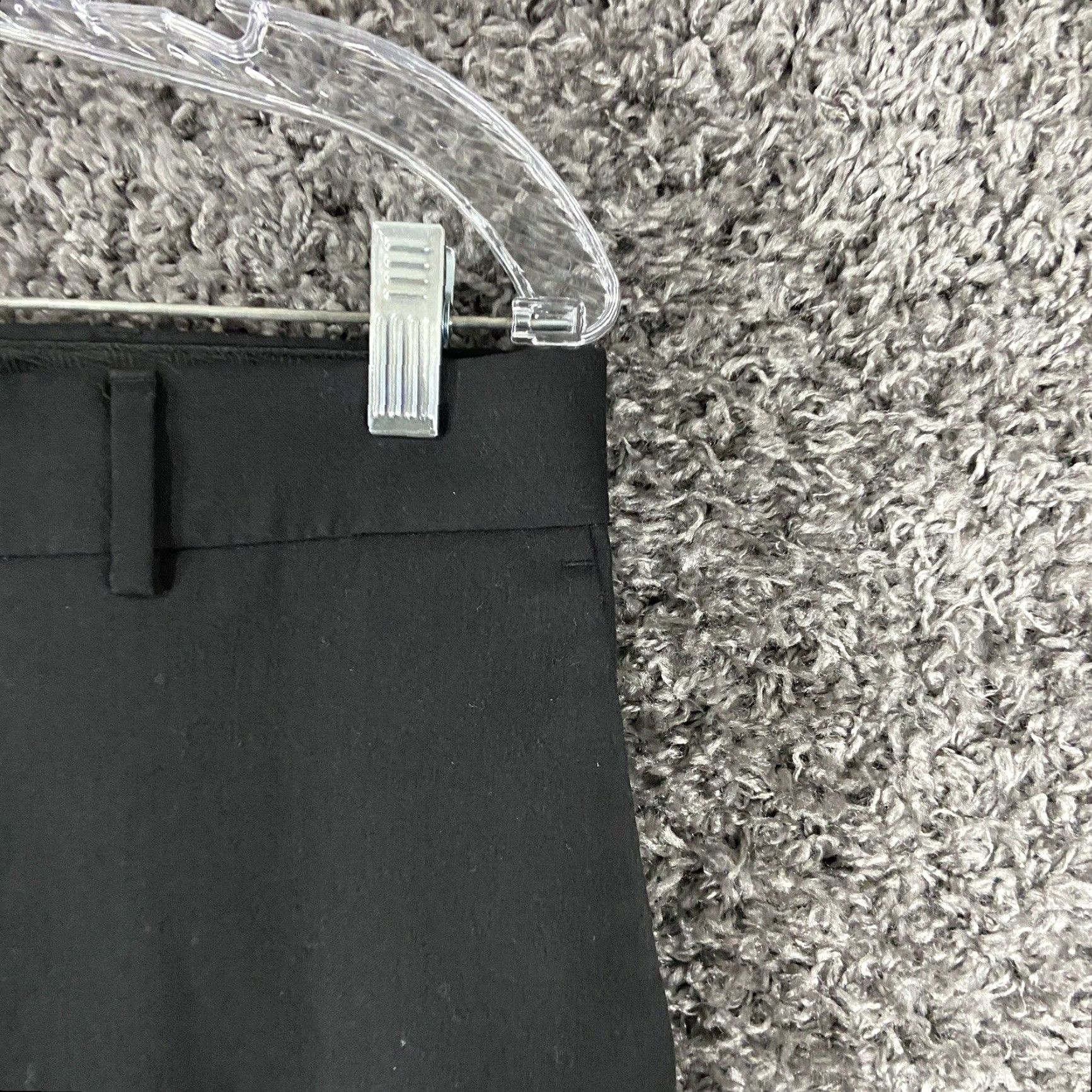 Perry Ellis Perry Ellis Portfolio Men's Dress Pants Black 32x31 Size US 32 / EU 48 - 3 Thumbnail