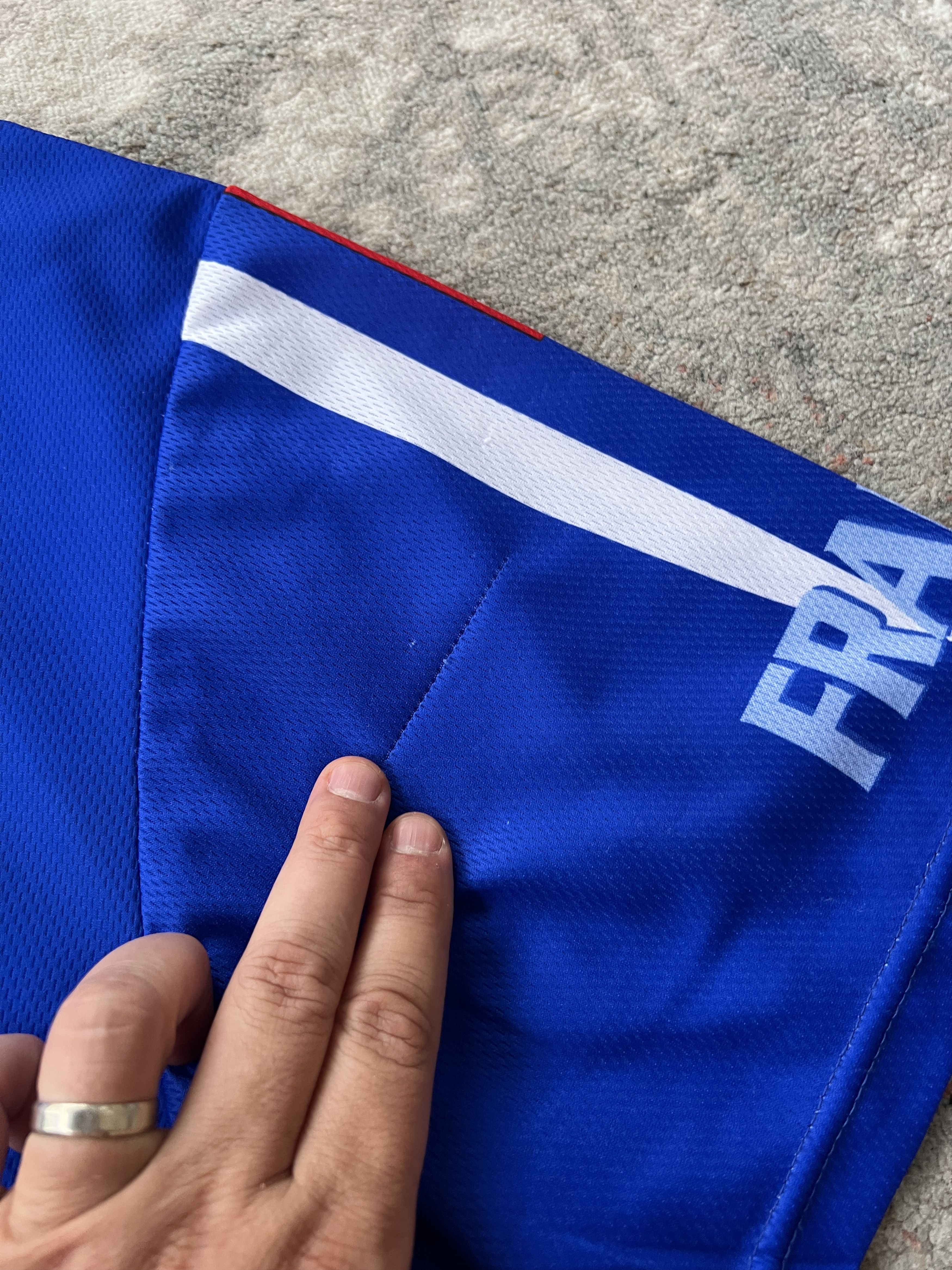 Vintage France Vintage Zinedine Zidan 10 Jersey Size US XL / EU 56 / 4 - 6 Thumbnail
