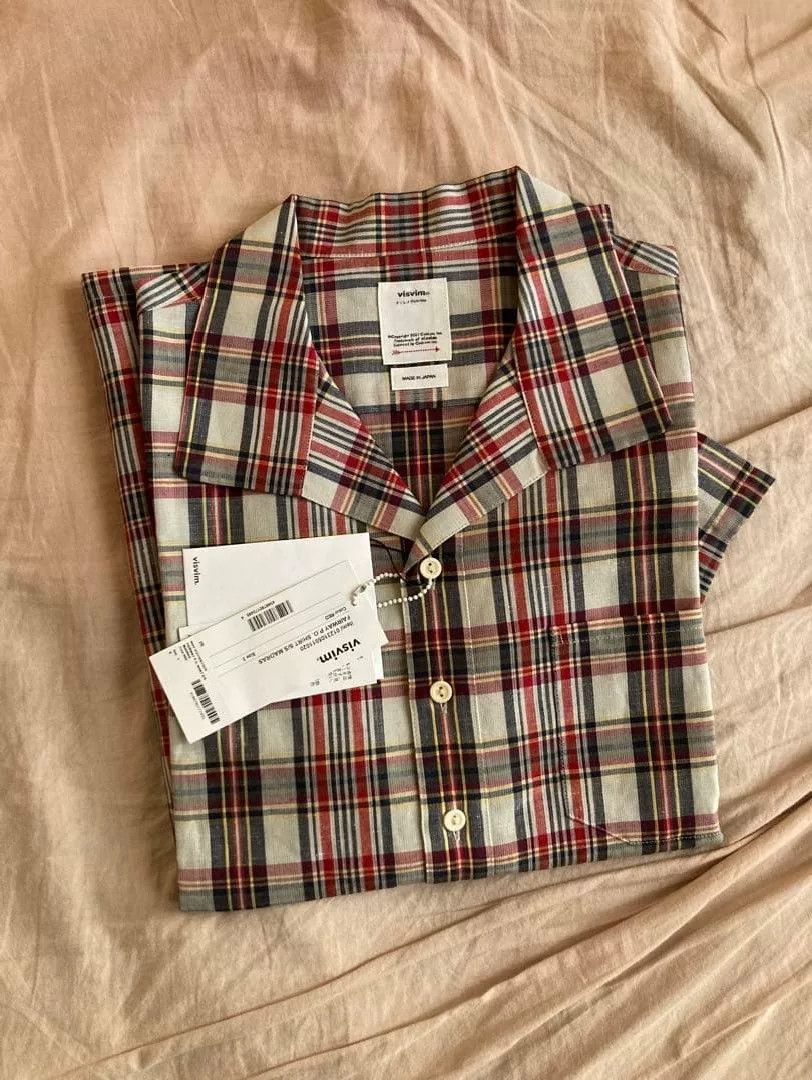 Visvim visvim Short-Sleeve Plaid Shirt Size US M / EU 48-50 / 2 - 1 Thumbnail