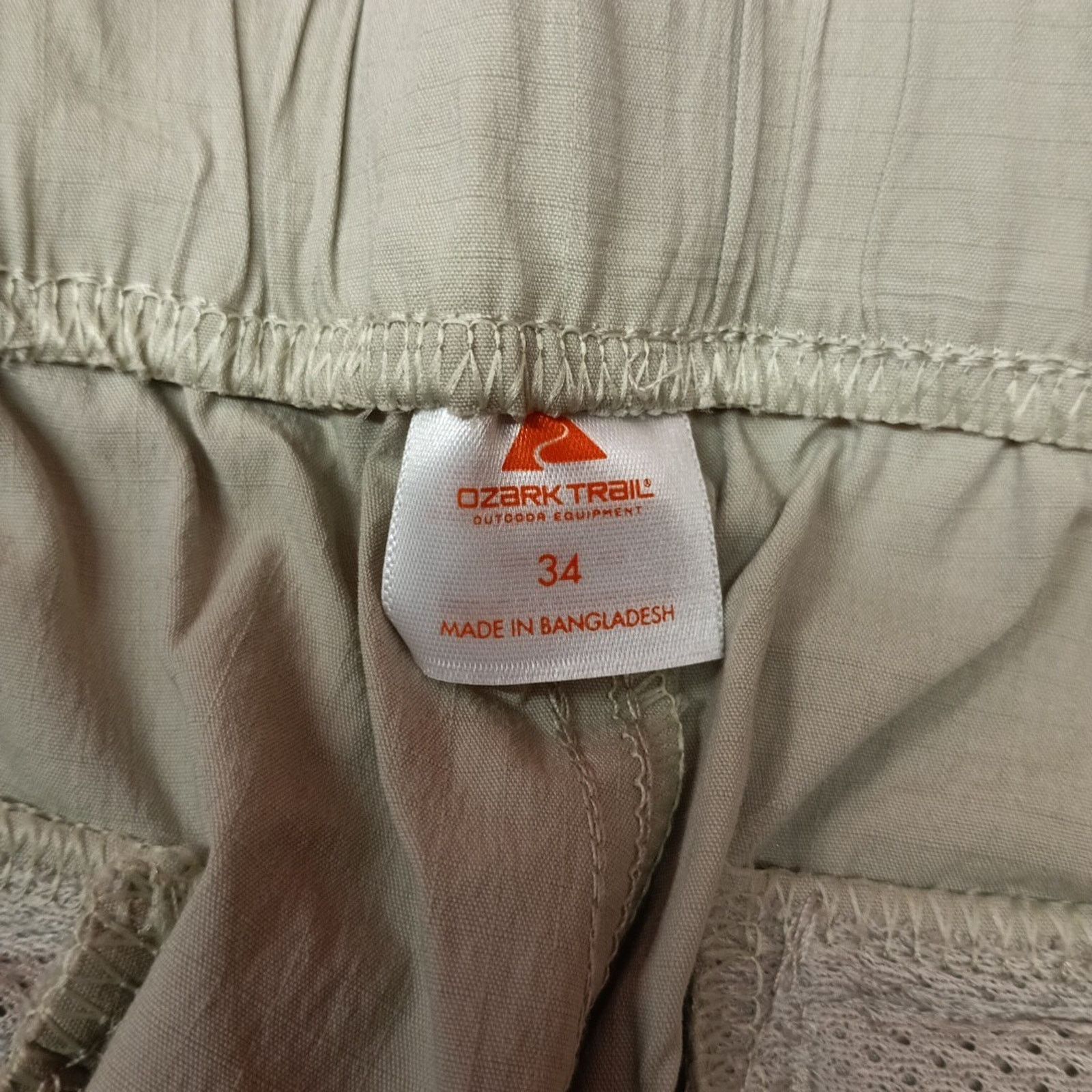 Other Ozark Trail Convert Cargo Pants Men's Size 34x30 Green Touch Size US 34 / EU 50 - 7 Thumbnail
