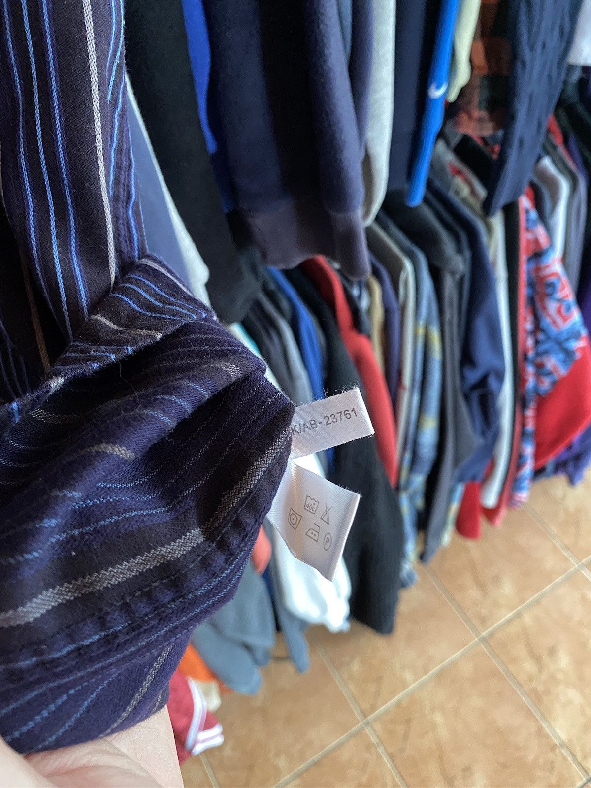 Yves Saint Laurent VINTAGE YVES SAINT LAURENT STRIPED BUTTON UP shirt Size US M / EU 48-50 / 2 - 5 Thumbnail