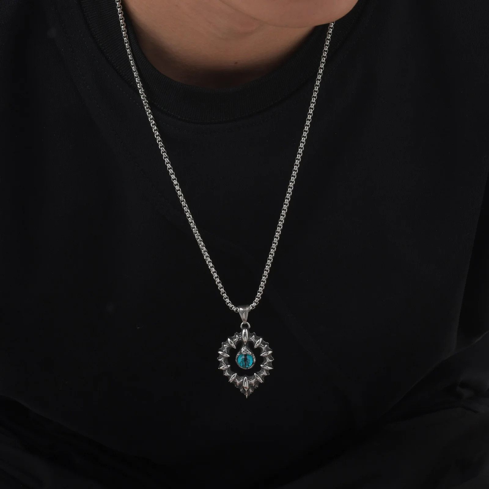 Jewelry Devid's Eye Pendant Necklace Size ONE SIZE - 5 Thumbnail