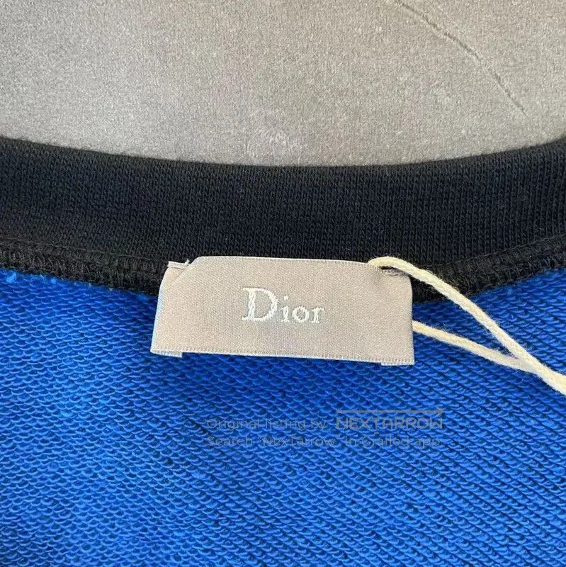 Dior Dior Men's Black Cotton Sweatshirt for Spring Autumn . Size US L / EU 52-54 / 3 - 4 Thumbnail