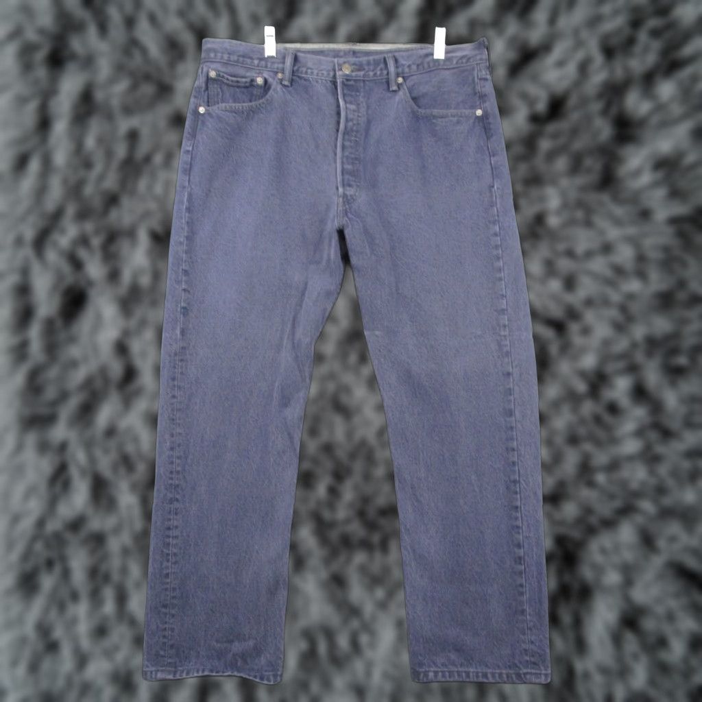 Levi's Levi's 501XX Jeans 36x30 Indigo Straight Relaxed Button Fly Denim | 501 Series American Mens Jeans Size US 36 / EU 52 - 1 Thumbnail