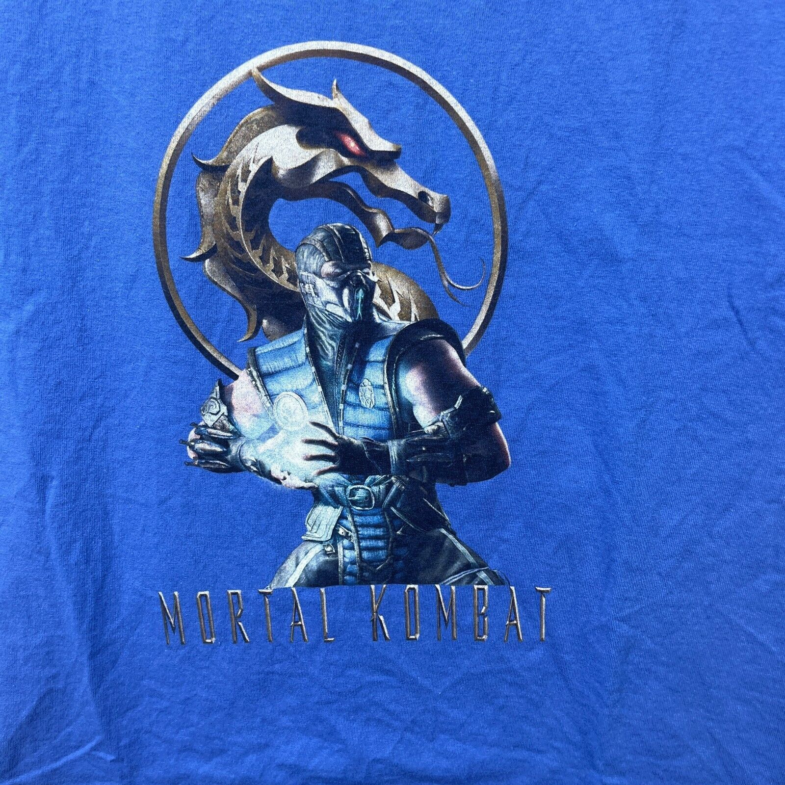 Disney × Vintage Vintage Y2K Mortal Kombat Game T-Shirt XL Size US XL / EU 56 / 4 - 3 Thumbnail