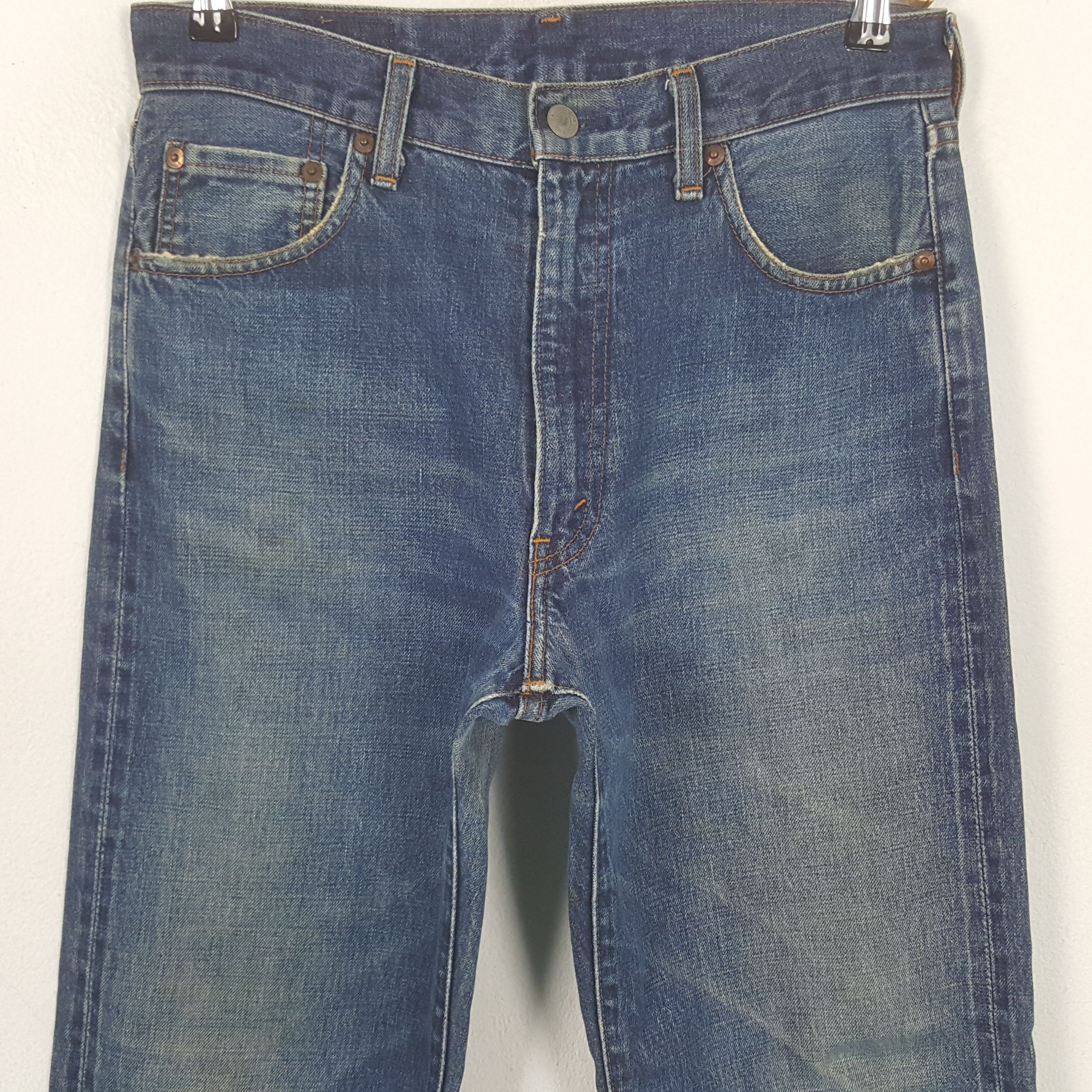 Levi's Vintage Levi's 502 American Selvedge Denim Jeans RR13 Size US 29 - 2 Thumbnail