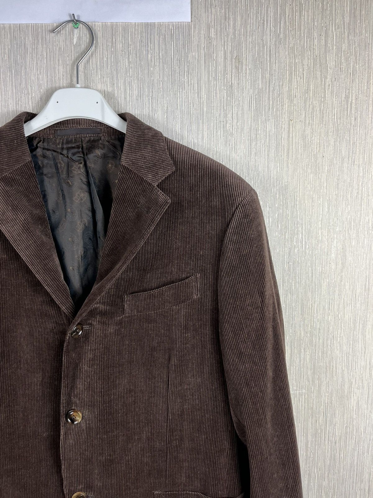 Ermenegildo Zegna Ermenegildo Zegna cashco comfort corduroy blazer jacket Size US M / EU 48-50 / 2 - 4 Thumbnail