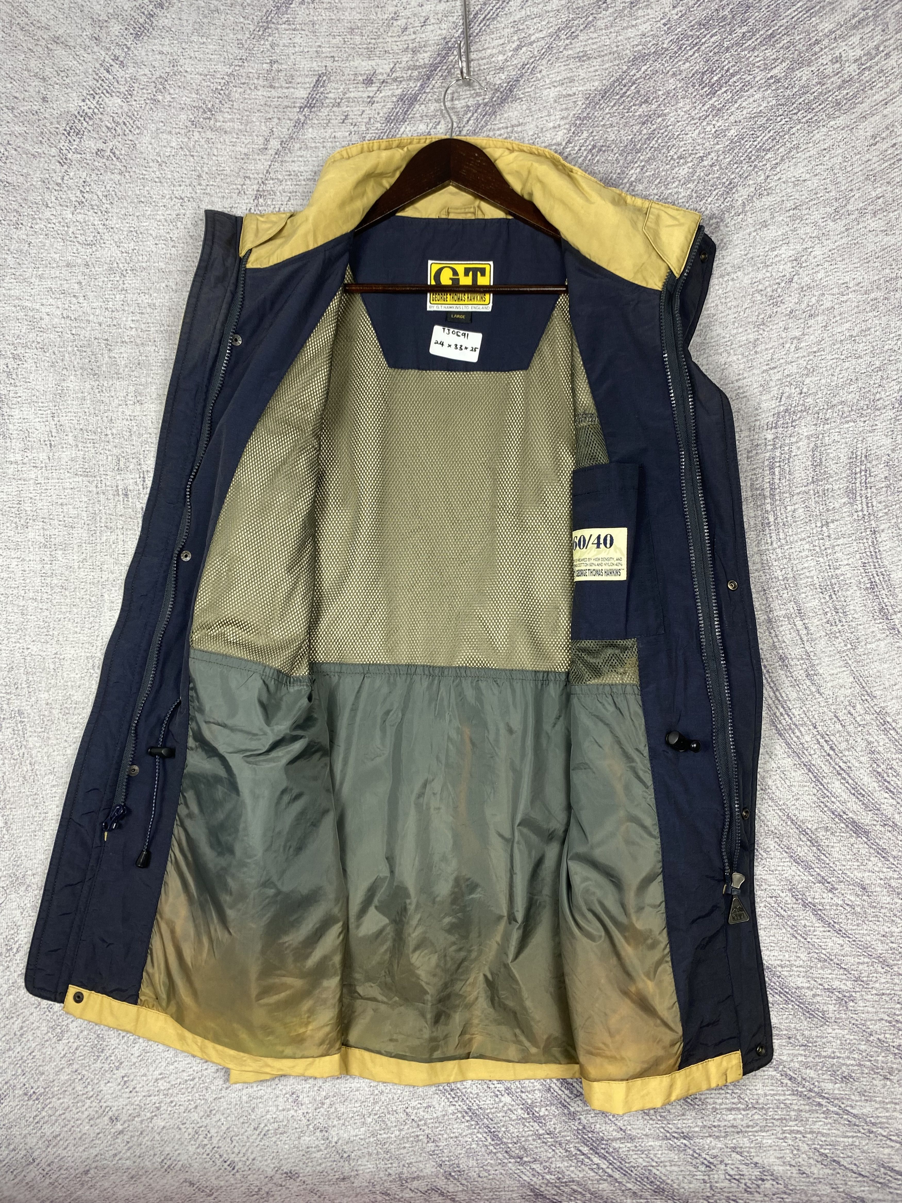 Japanese Brand Vintage George Thomas Hawkins Full Zip Utility Jacket Size US L / EU 52-54 / 3 - 8 Thumbnail