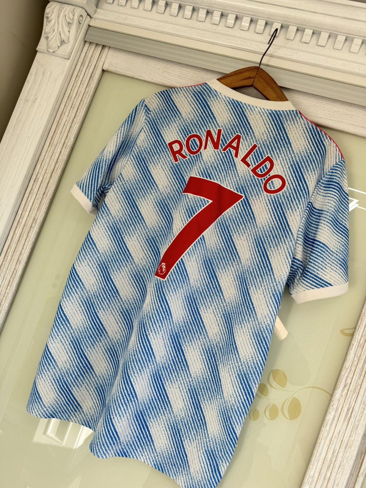 Adidas Ronaldo #7 Manchester United 2021-2022 Away Soccer Jersey Size US L / EU 52-54 / 3 - 5 Thumbnail