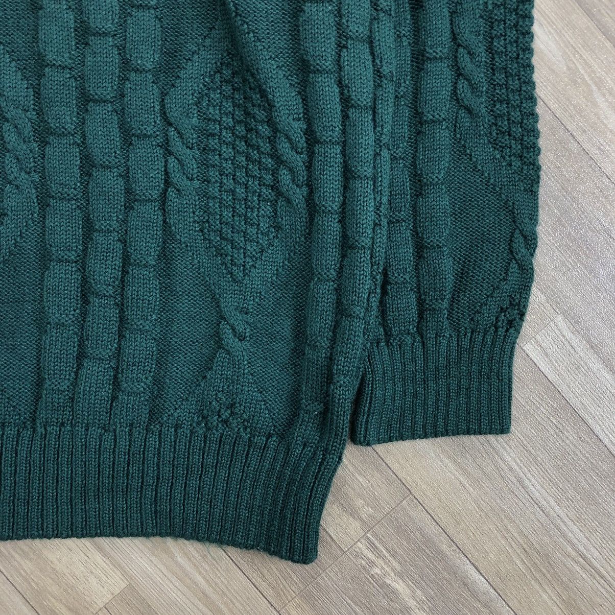 Burberry × Designer × Vintage Vintage Burberrys London Spell Out Knitted Sweaters Size US L / EU 52-54 / 3 - 7 Thumbnail