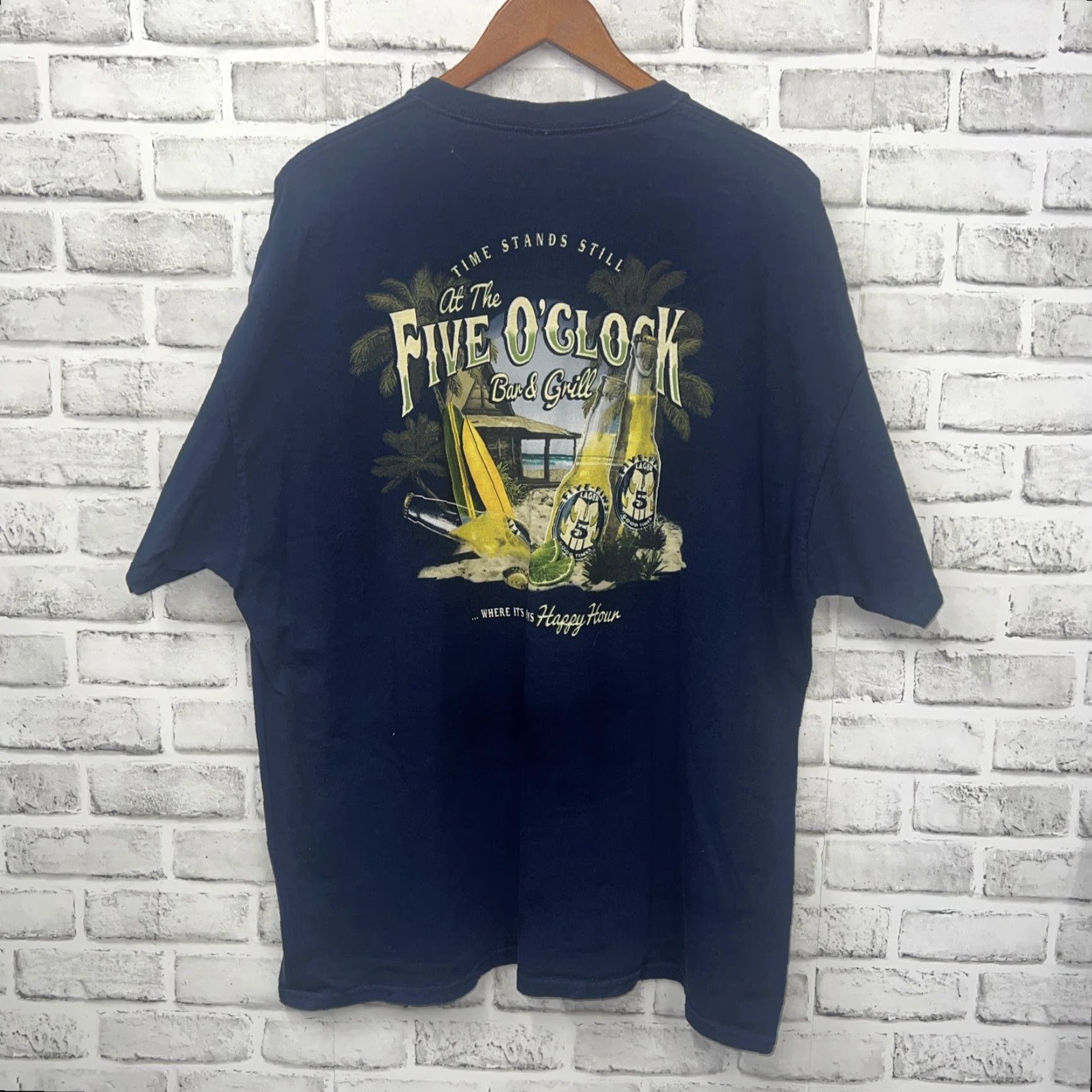 Vintage VINTAGE Out Of Bounds T-Shirt Mens 2XL Blue Shirt Mens 2XL Blue T-Shirt Out Of Bounds Size US XXL / EU 58 / 5 - 2 Thumbnail