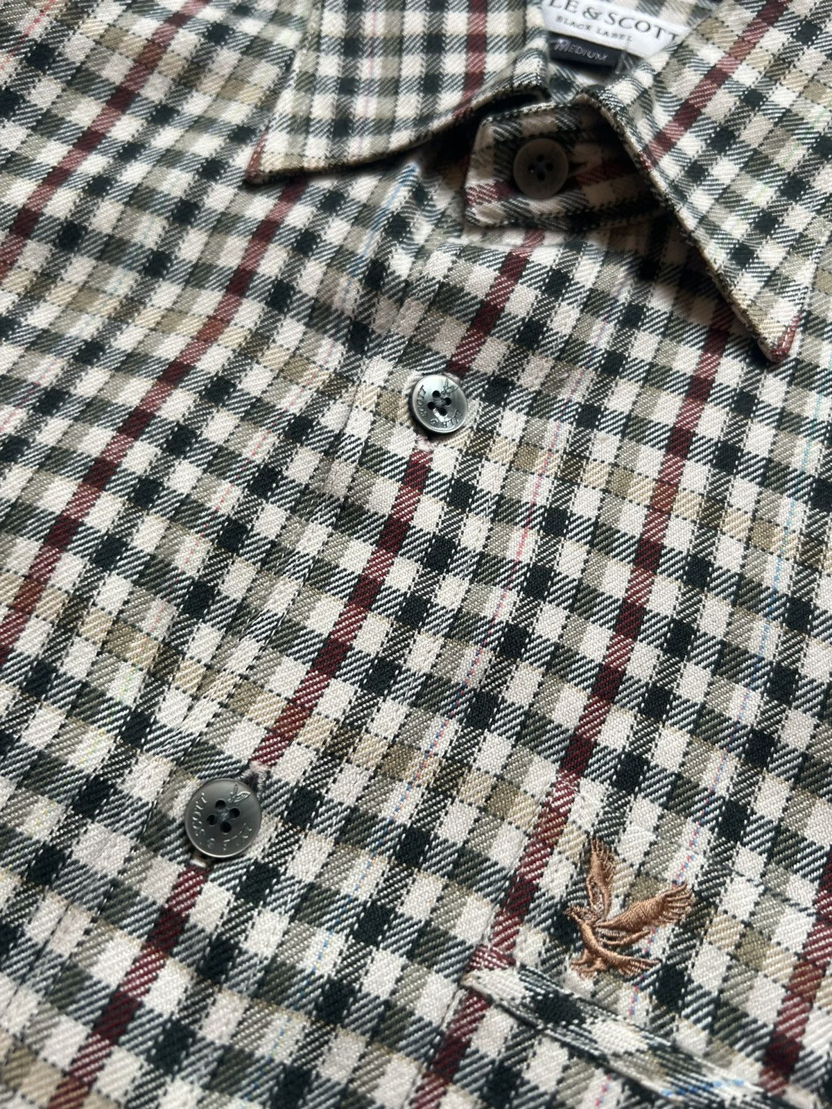 Lyle & Scott Lyle & Scott Tierra Check Print Casual Shirt Flannel Size US M / EU 48-50 / 2 - 9 Thumbnail