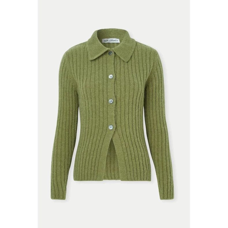 Our Legacy our legacy size 36 Vintage Olive Green Sweater 2502-Nextarr Size US S / EU 44-46 / 1 - 1 Thumbnail