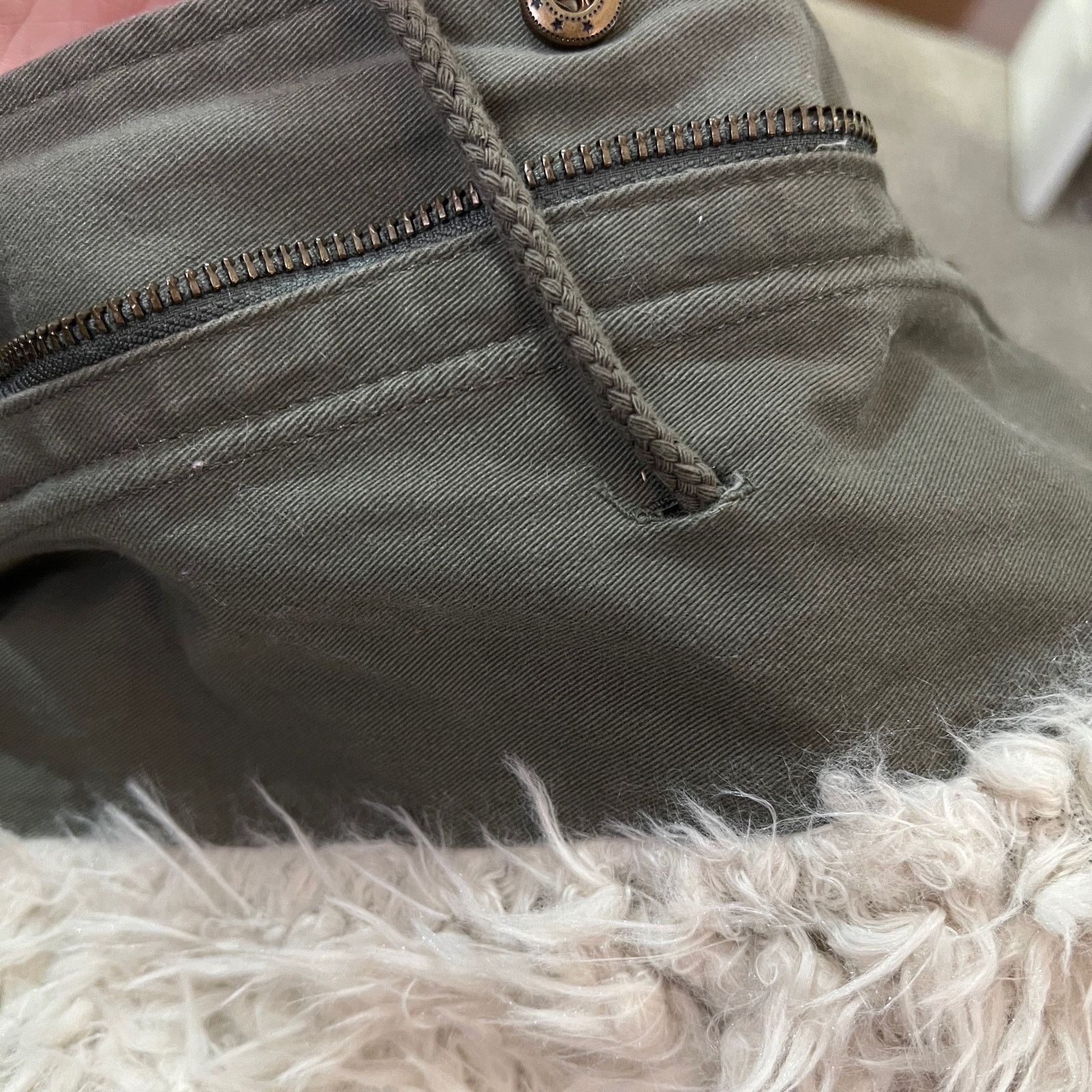 Other Tinsel Odensay Cargo Vest - Stitch Fix Sherpa Lined 4 Pocket Size S / US 4 / IT 40 - 10 Thumbnail