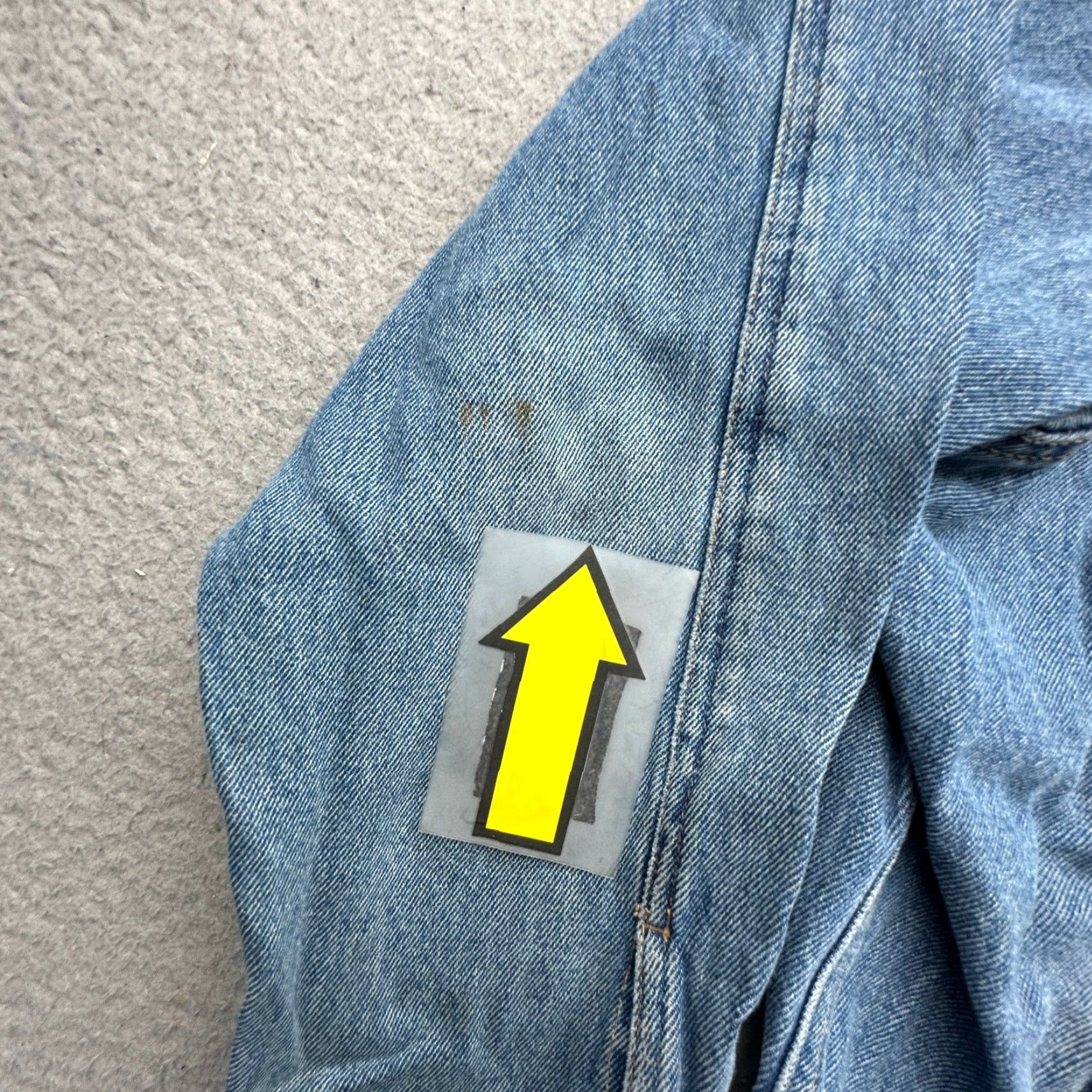 Wrangler VINTAGE Wrangler Hero Denim Jean Trucker Jacket Mens 2XL Pockets Button Blue Size US 39 - 6 Thumbnail