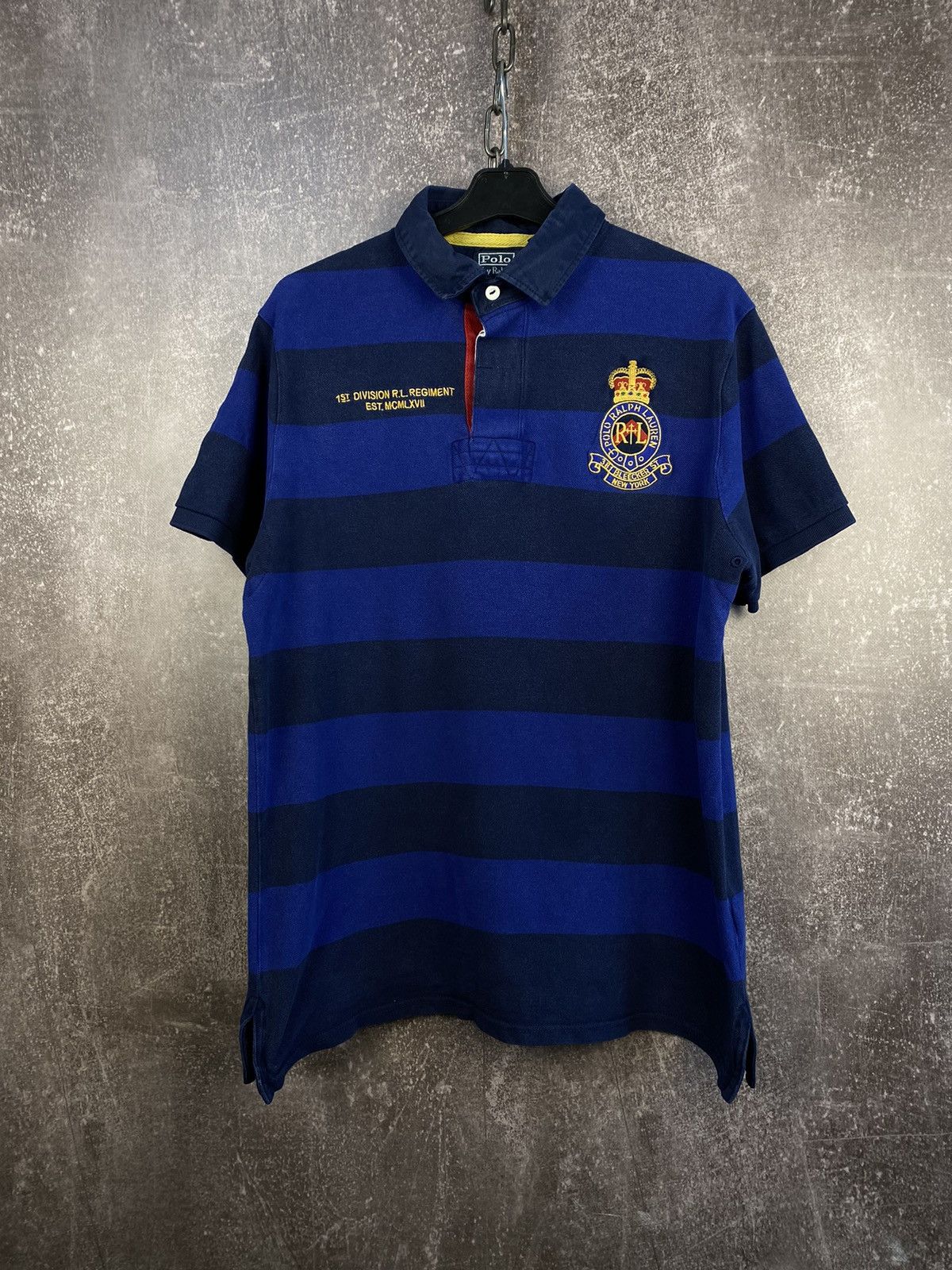 Polo Ralph Lauren Vintage Polo Ralph Lauren polo shirt 90s rare Size US L / EU 52-54 / 3 - 1 Thumbnail