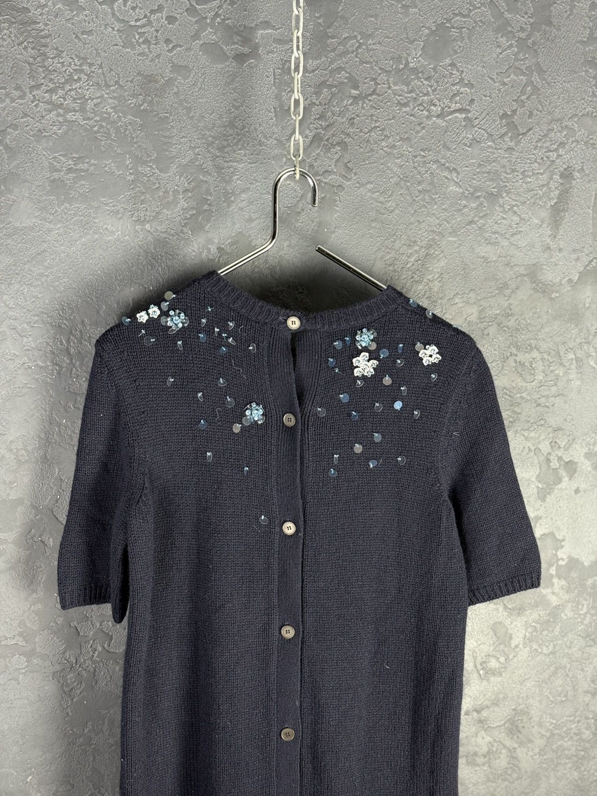 Miu Miu Vintage Miu Miu Women’s Short Sleeve Dress Designer Size M / US 6-8 / IT 42-44 - 10 Thumbnail