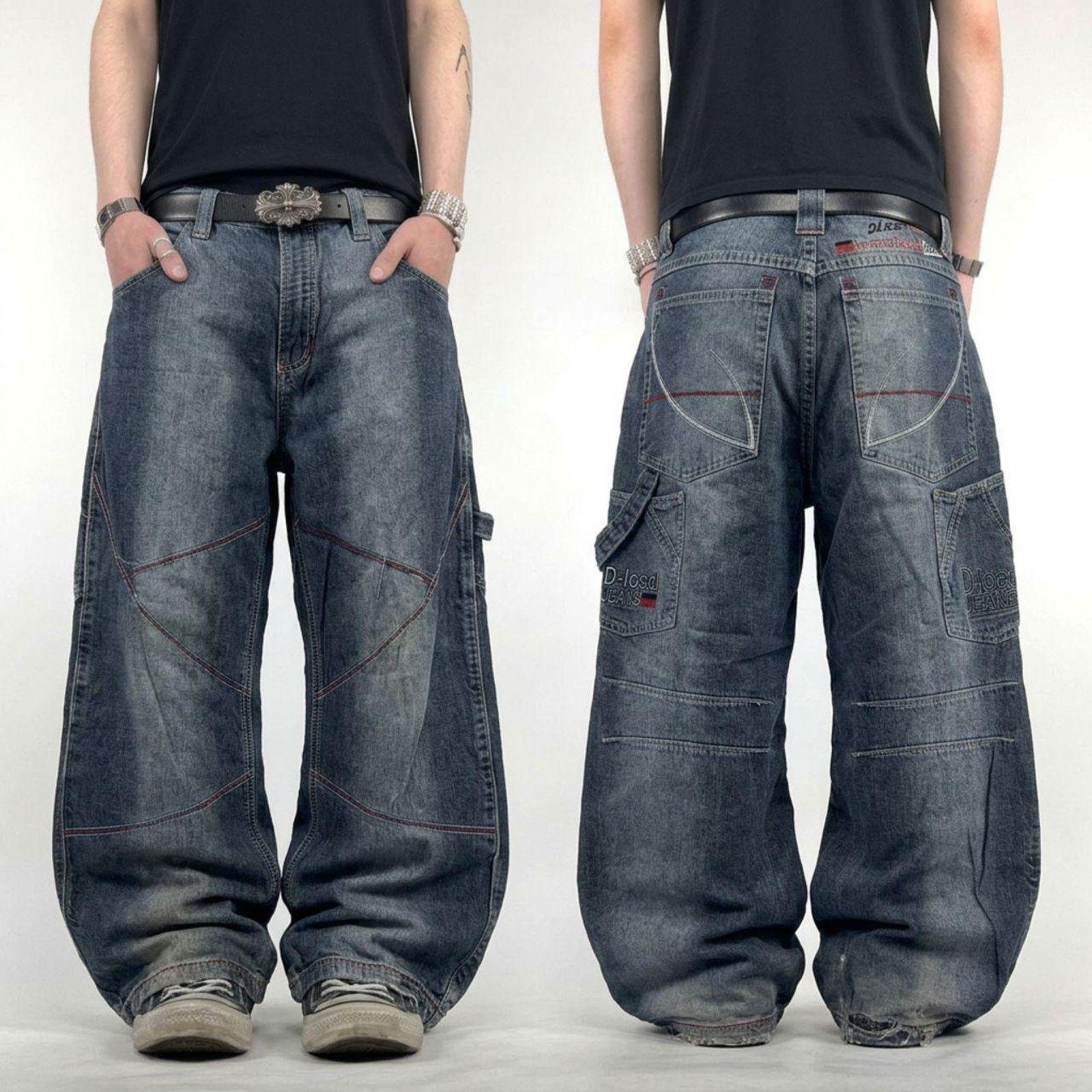 Japanese Brand RARE Balenciaga Style Archive Straight Jean- Y2K 