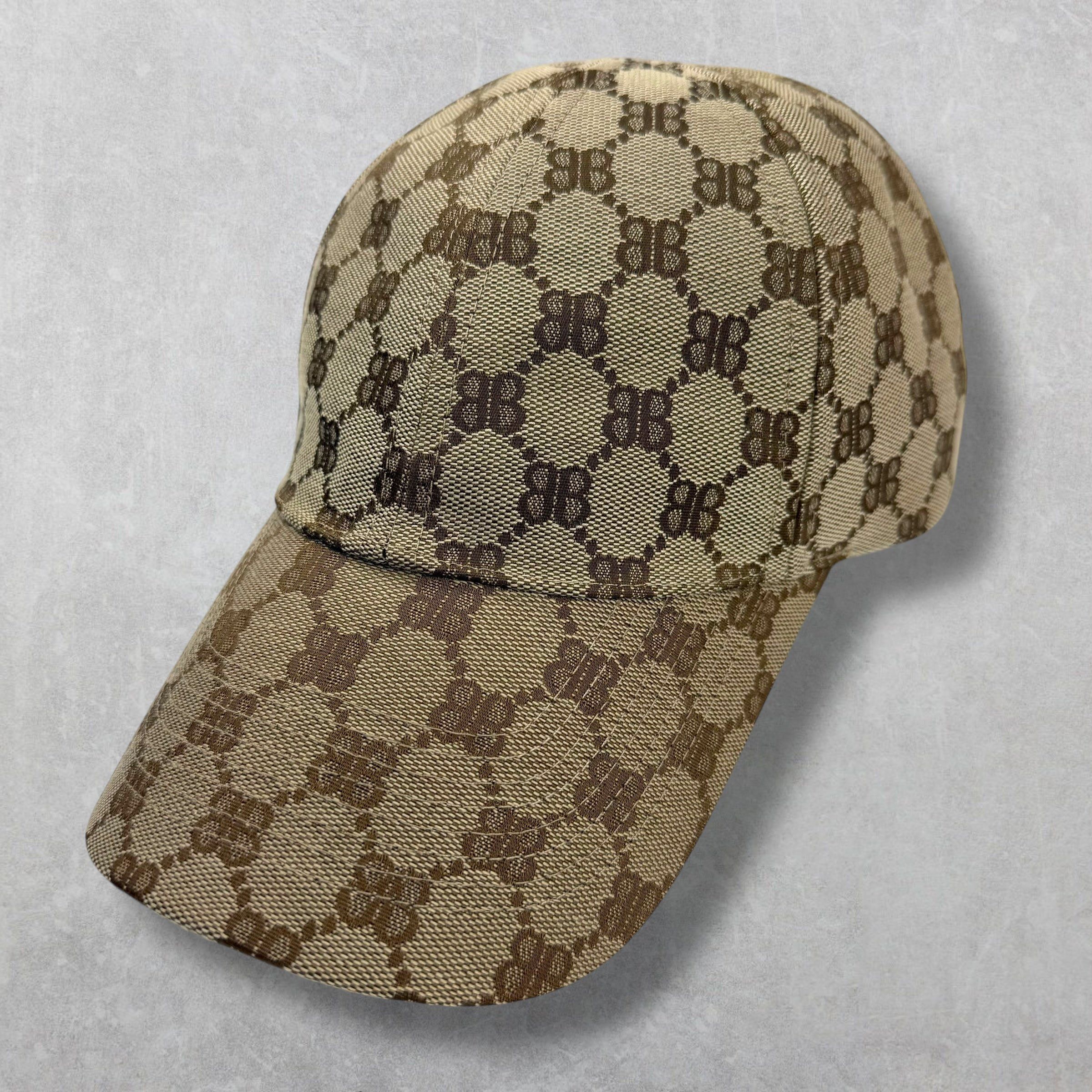 Gucci Gucci x Balenciaga "The Hacker Project" Monogram Cap Size ONE SIZE - 1 Thumbnail