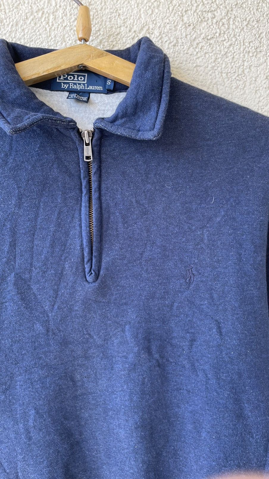 Polo Ralph Lauren × Vintage Vintage Polo Ralph Lauren quarter zip sweatshirt Size US S / EU 44-46 / 1 - 2 Thumbnail