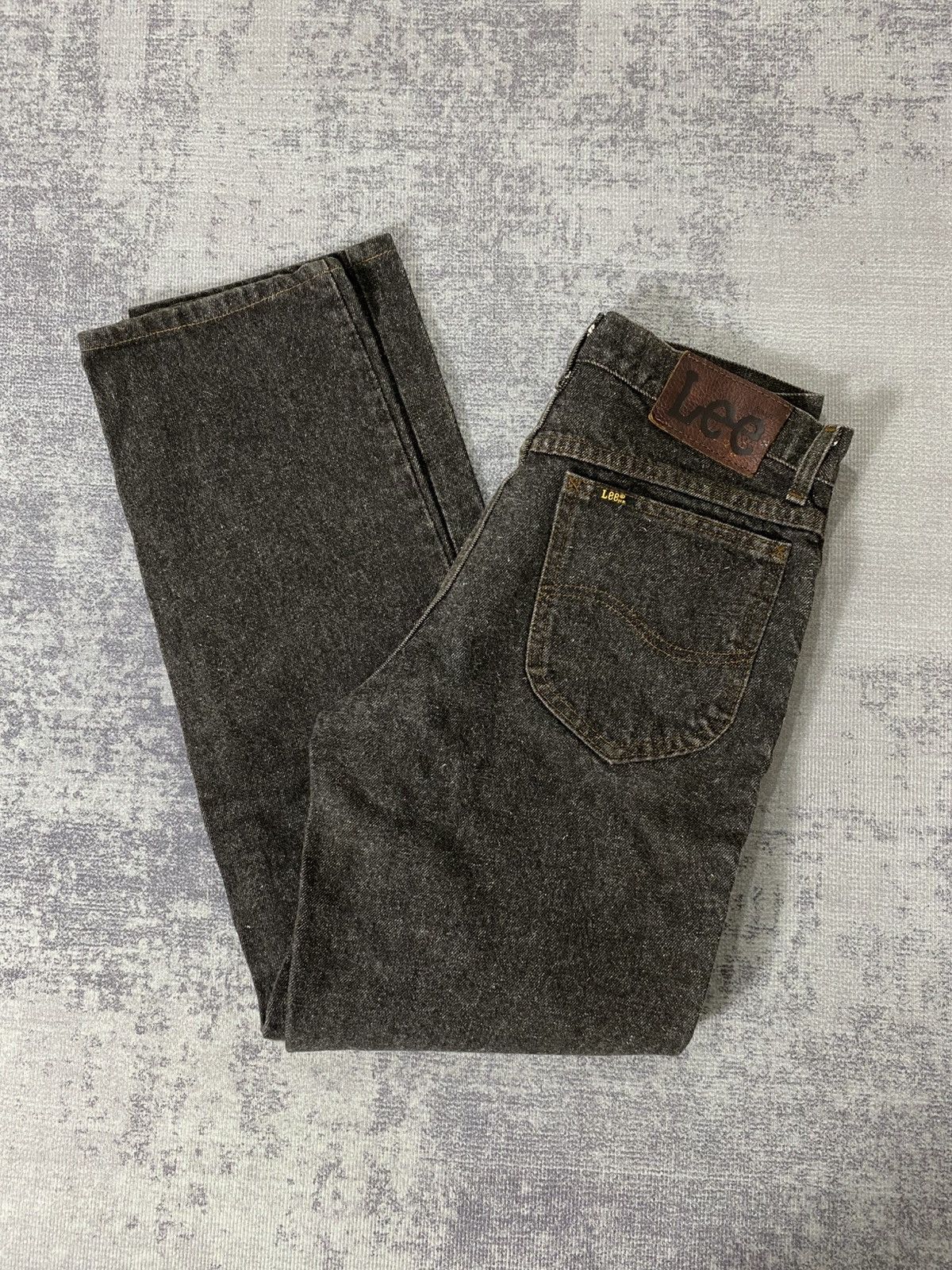 Lee Vintage 90s lee stoneblack reguler jeans Size US 28 / EU 44 - 1 Thumbnail