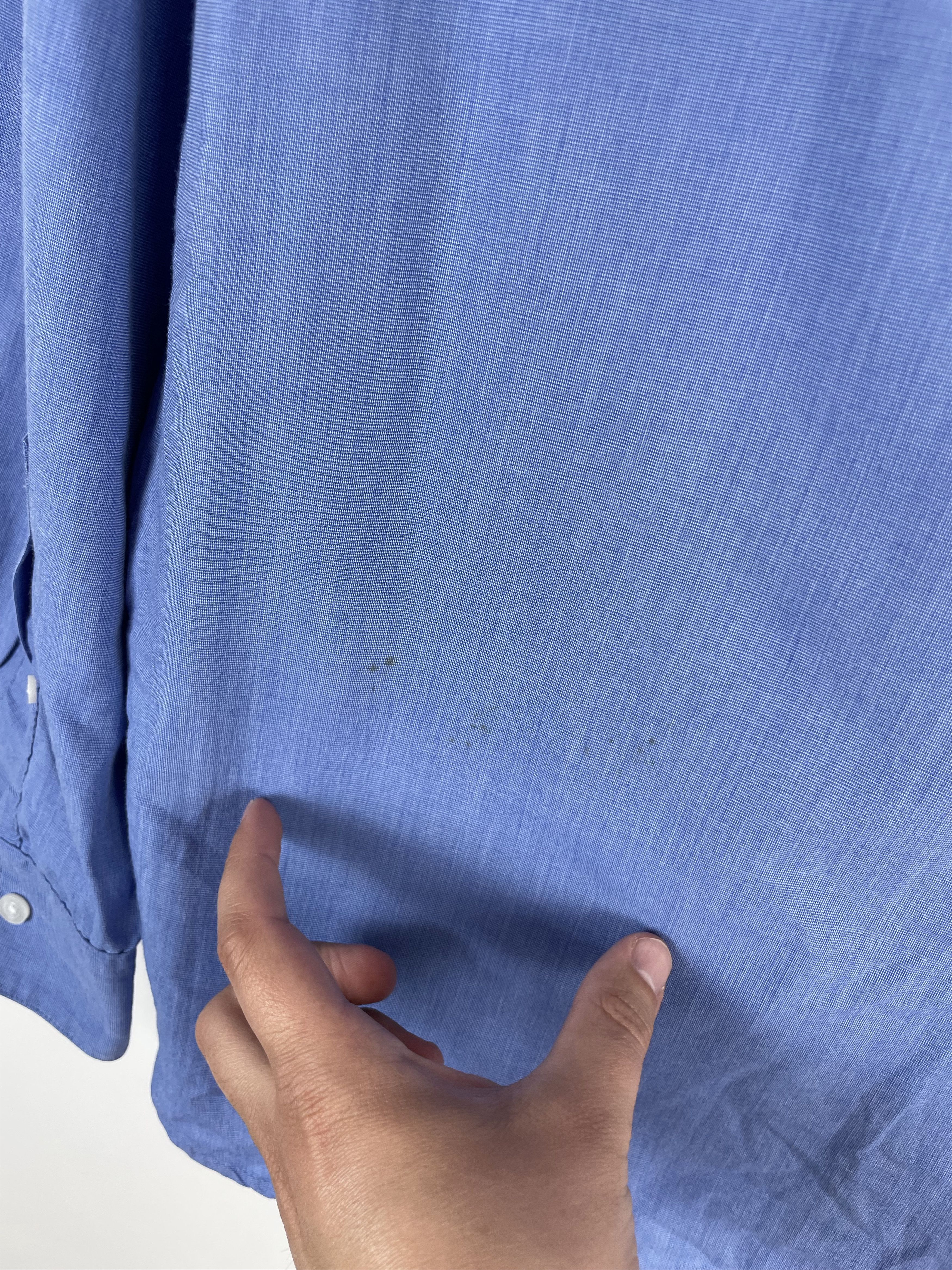 Vintage × Yves Saint Laurent Vintage YvesSaintLaurent Ysl Pour Homme Button Up Shirt Size US XL / EU 56 / 4 - 10 Thumbnail