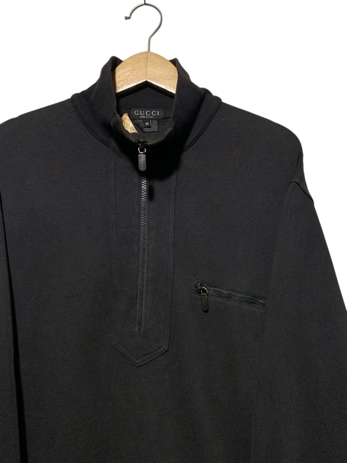 Gucci Rare 1990s Gucci Tom Ford era multi zip faded sweatshirt Size US M / EU 48-50 / 2 - 10 Thumbnail