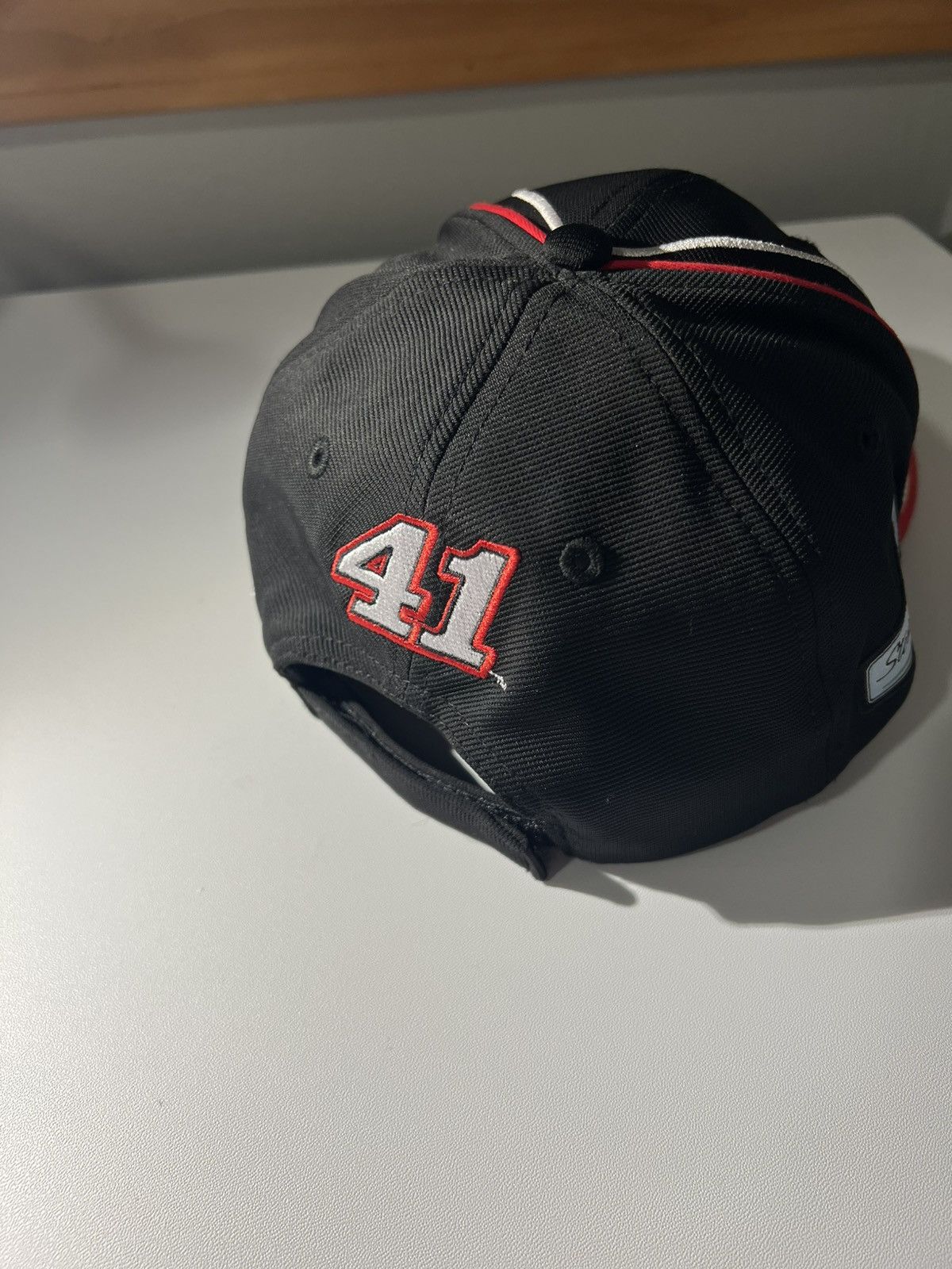 NASCAR NASCAR HAAS Automation Inc Racing Ryan Preece #41 Hat Black Size ONE SIZE - 3 Thumbnail