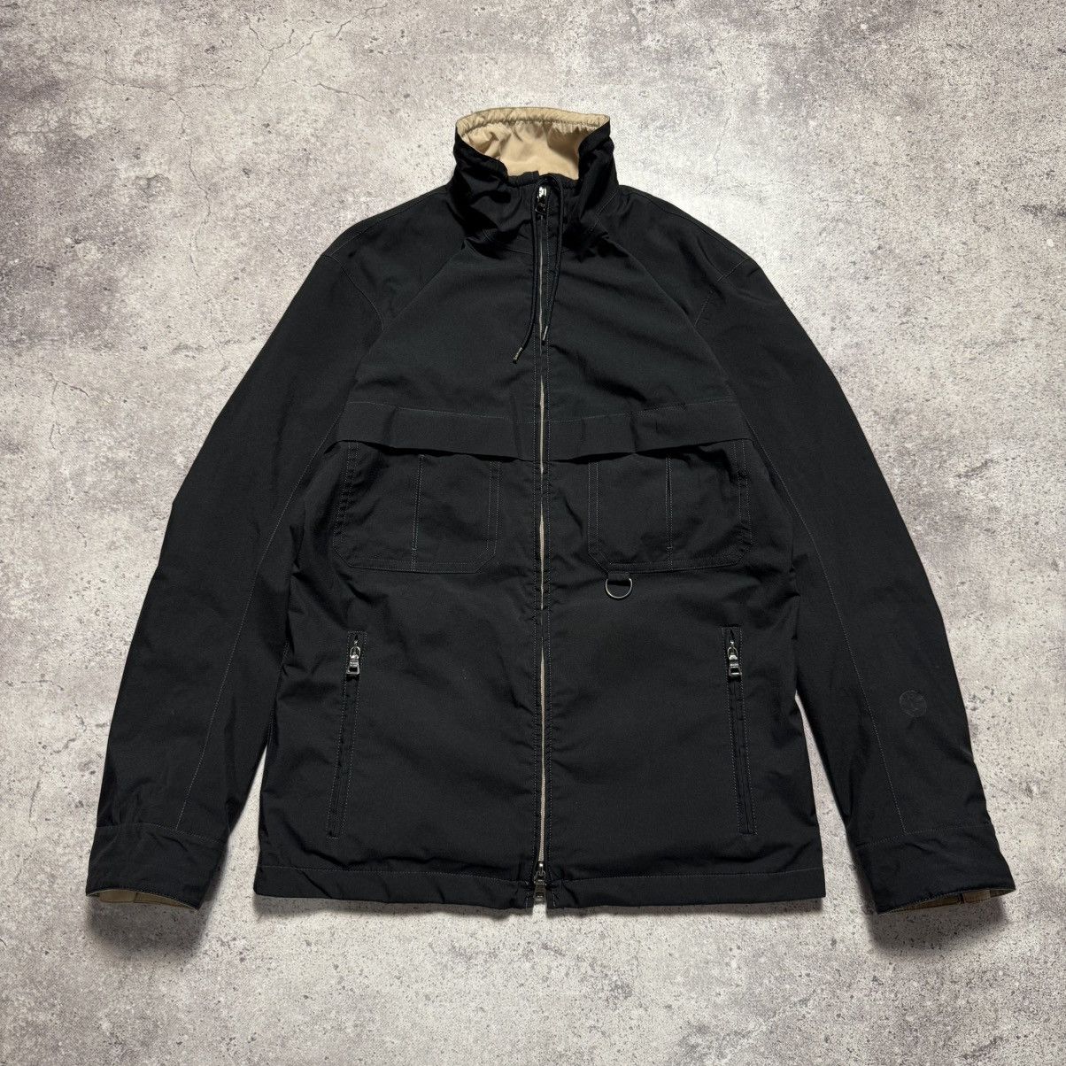 PRADA Art. SGV730 ジャケット Tg. 48 Designer × Luxury × Prada Prada SGV730 Black Nylon Zip GORE-TEX
