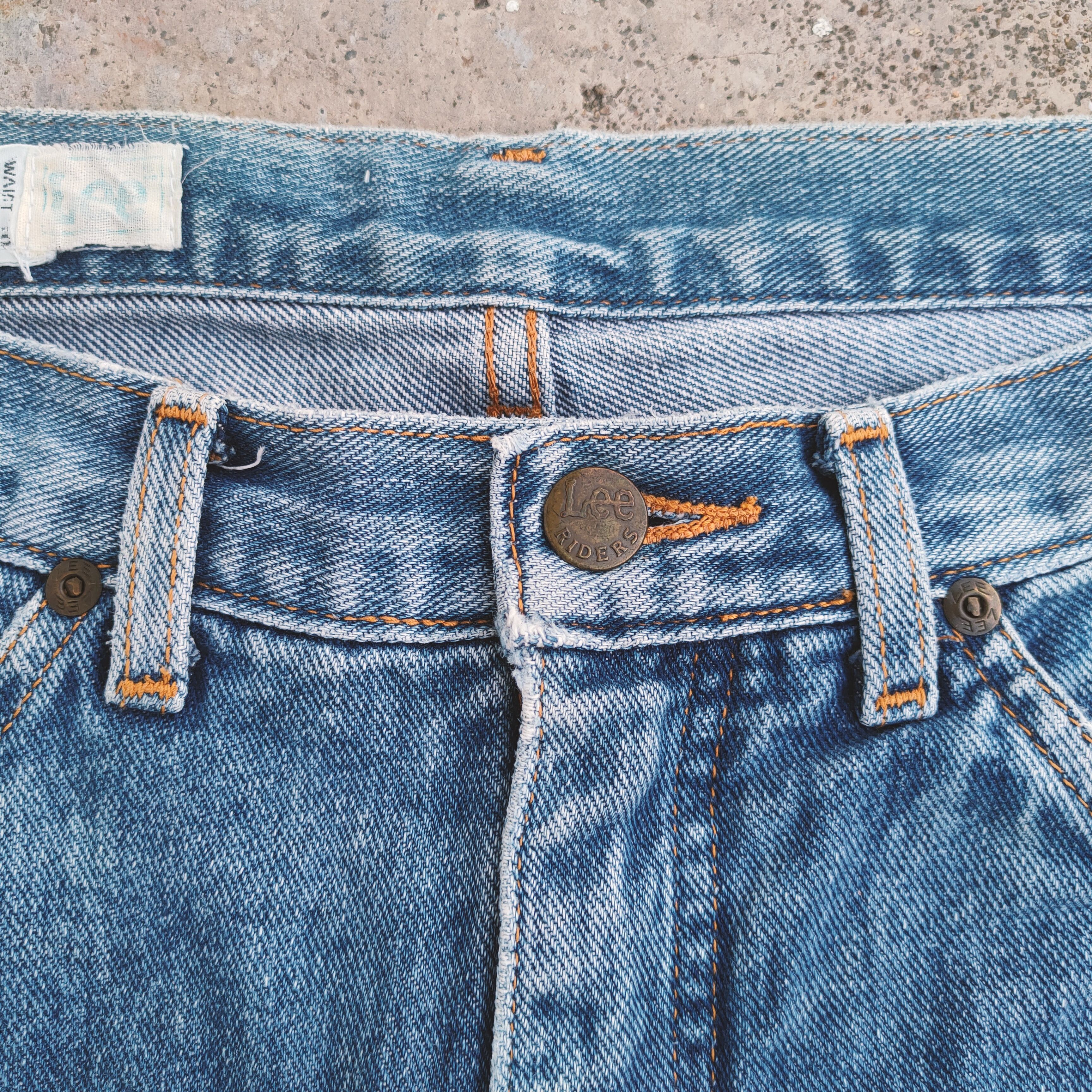 Lee VINTAGE LEE FADED DISTRESSED JEANS DENIM PANTS Size US 28 / EU 44 - 4 Thumbnail