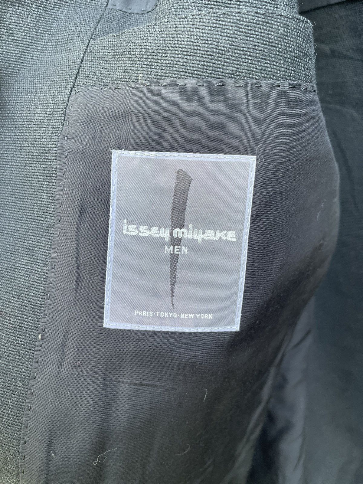 Issey Miyake Issey Miyake Men S/S 2001 Black Blazer Size L Japan Size US L / EU 52-54 / 3 - 20 Thumbnail