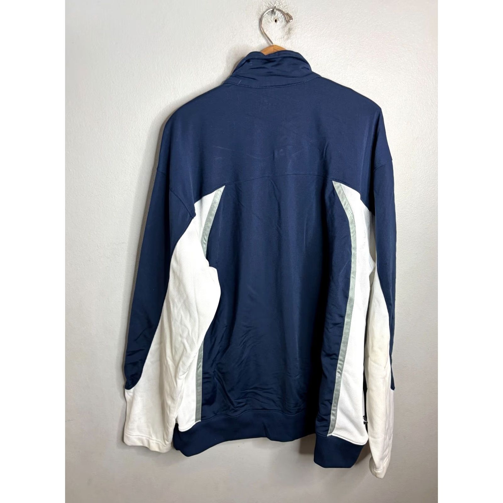 Jordan Brand Jordan Air Jordan Jacket Polyester Full Zip Track Sweater Men XL Blue 90s Retro Sports Basketball Gym Training Jacket Size US XL / EU 56 / 4 - 6 Thumbnail