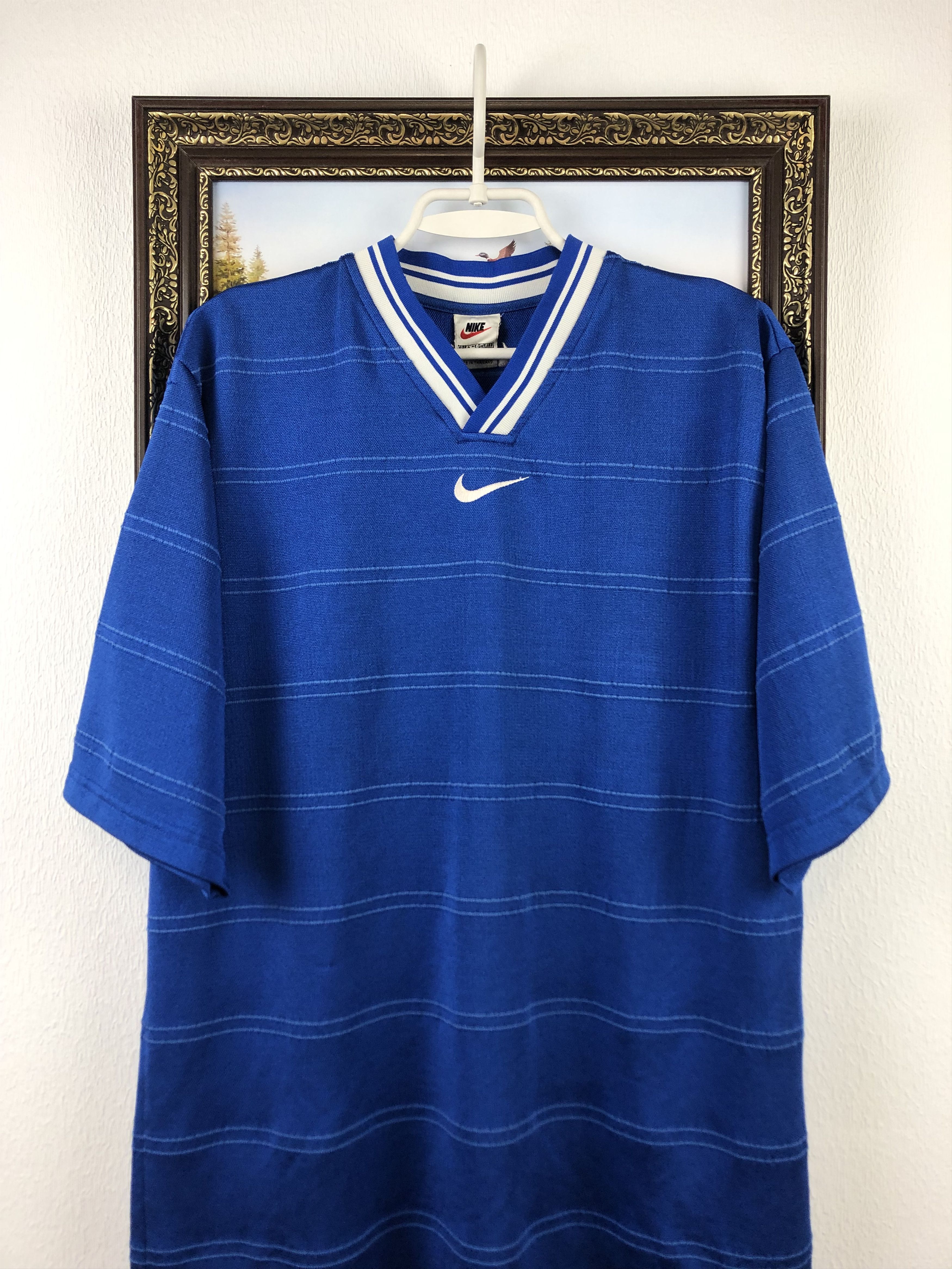 Nike Vintage Rangers Football Template Shirt Soccer Jersey Rare Size US L / EU 52-54 / 3 - 2 Thumbnail