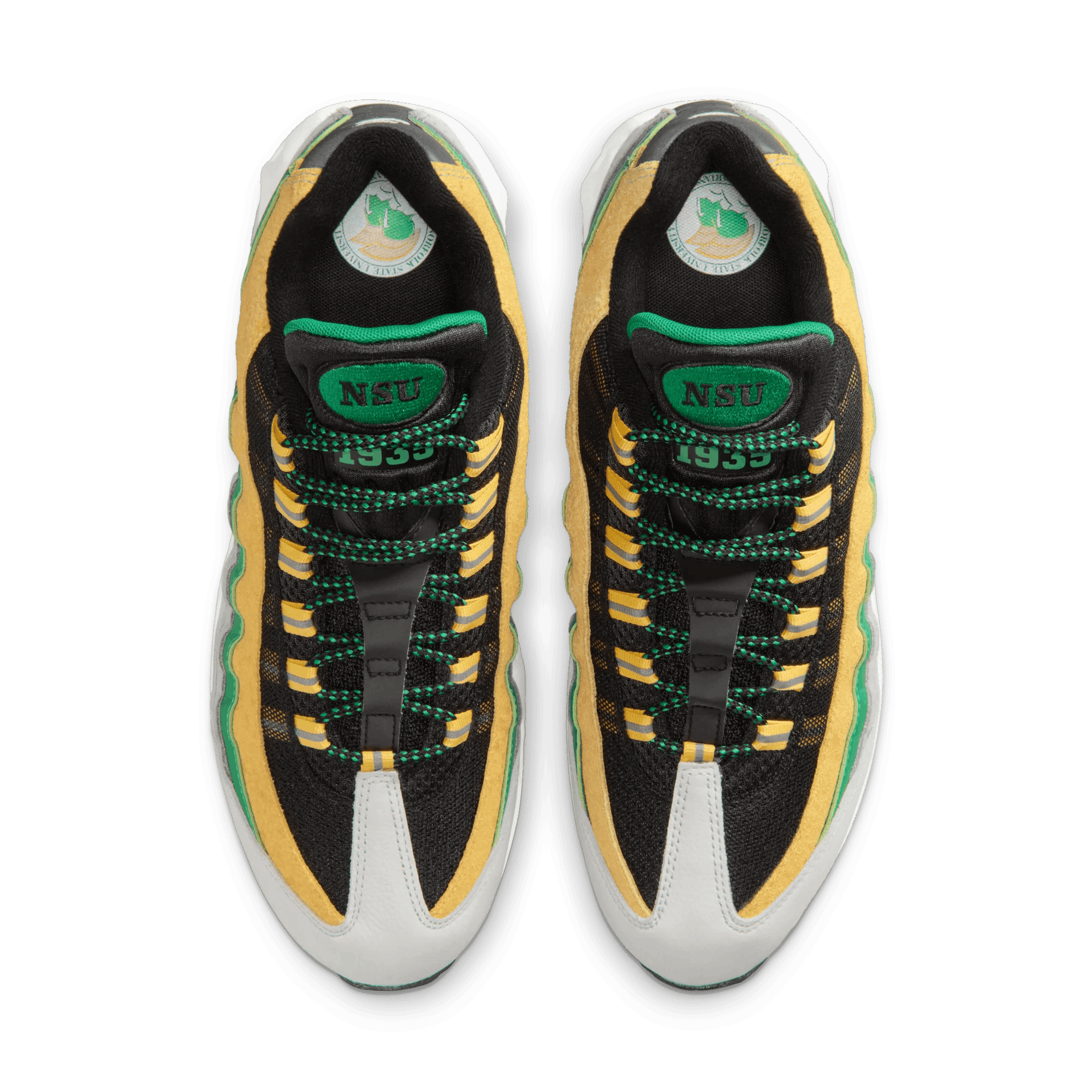 Nike Nike Air Max 95 Yardrunners Norfolk State IO8310-001 Size US 10 / EU 43 - 4 Thumbnail