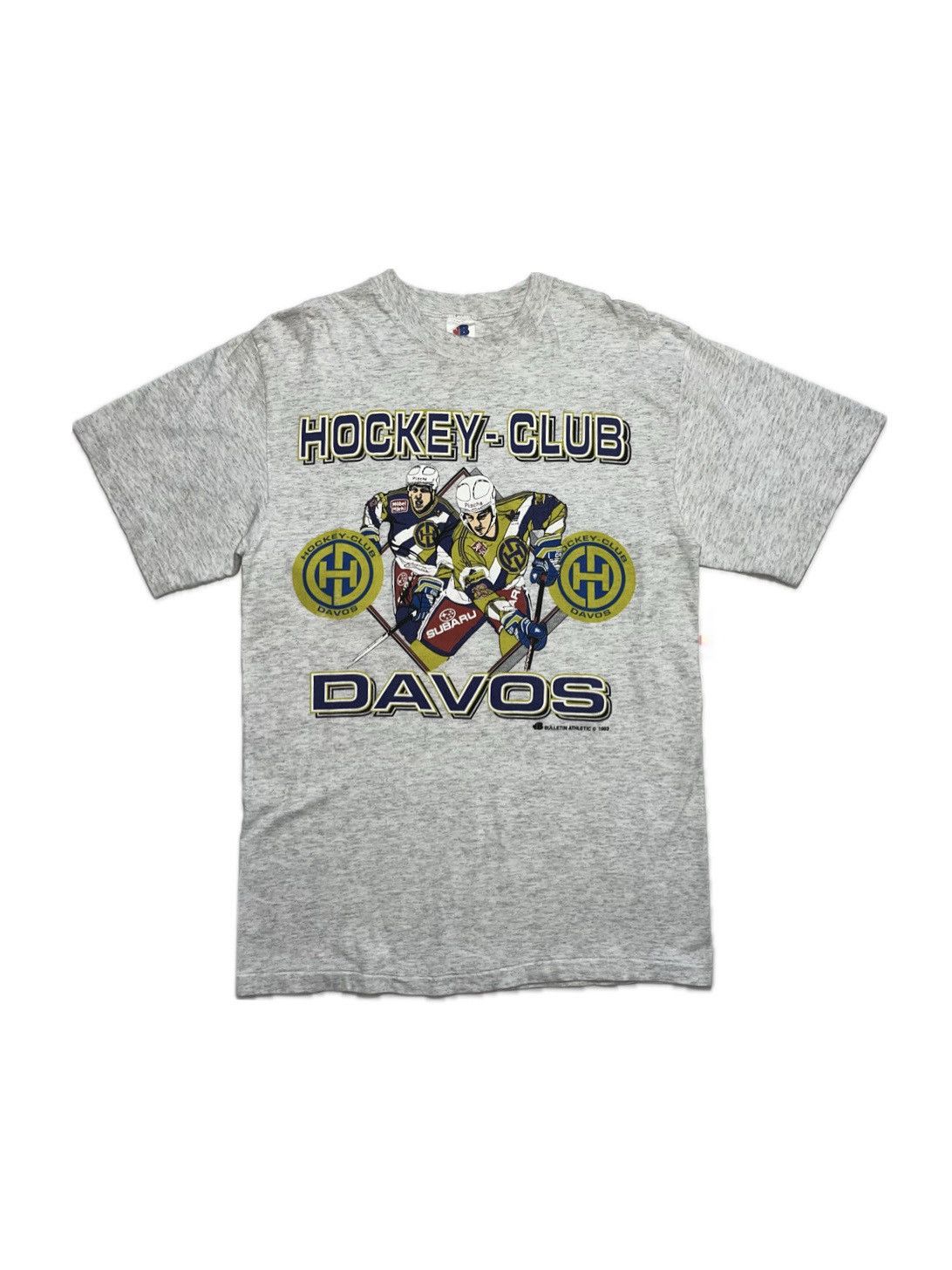 NHL Vintage 1993 Davos Hockey Club T-shirt Size US M / EU 48-50 / 2 - 1 Thumbnail