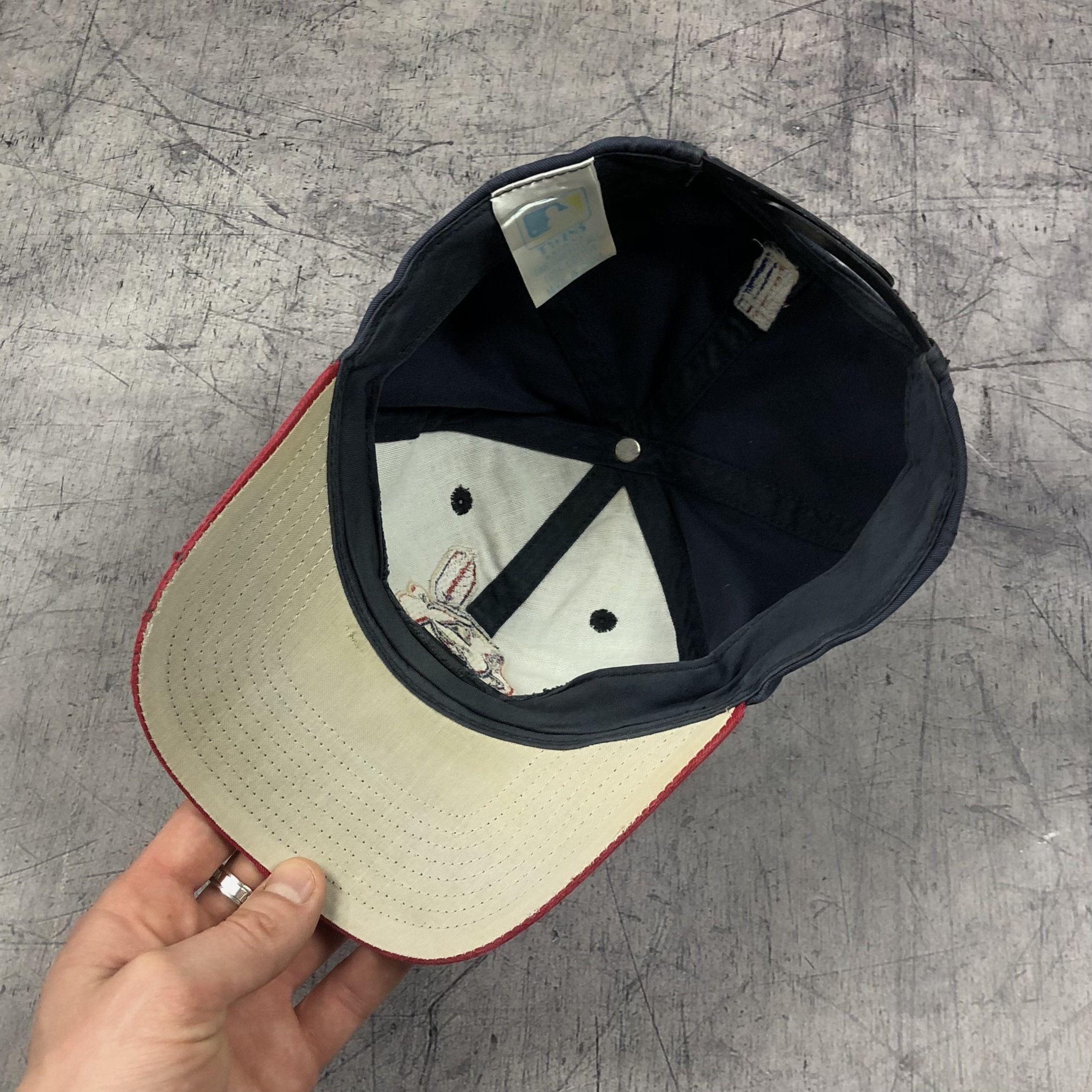 MLB Vintage 90s MLB Cleveland Indians Baseball Cap Size ONE SIZE - 10 Thumbnail