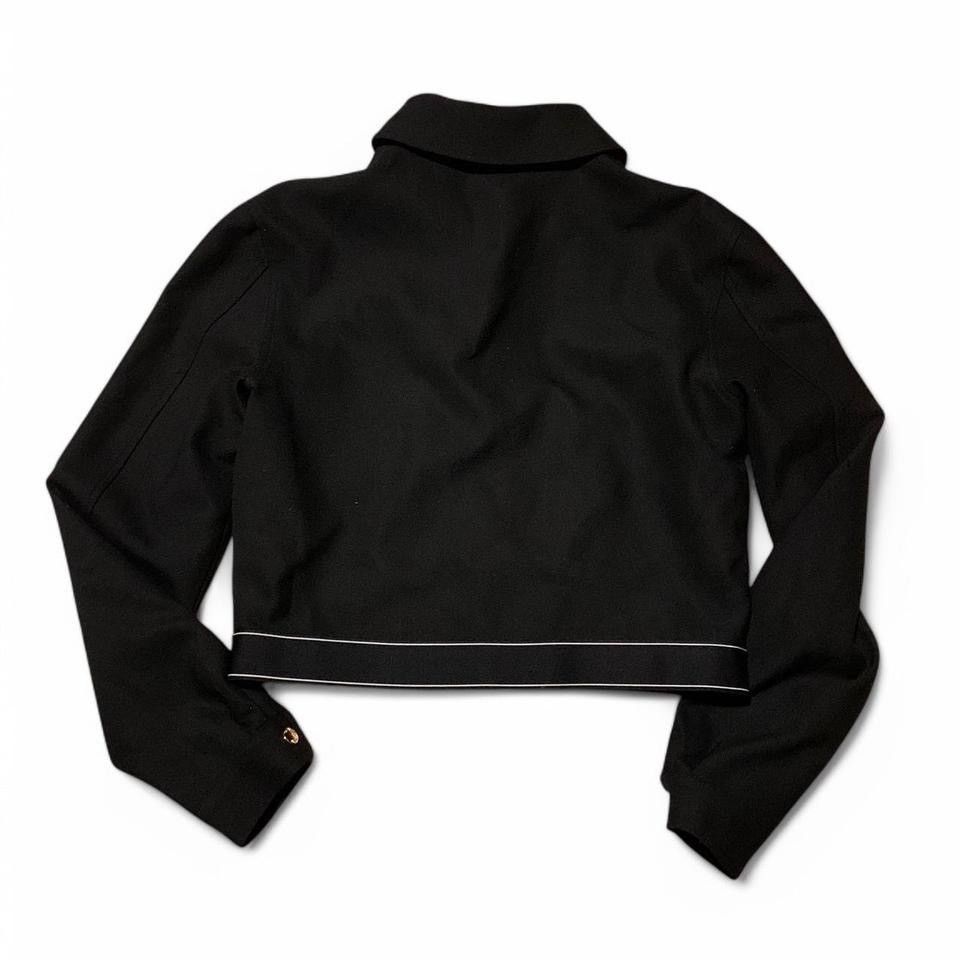 Casablanca Black Casablanca Sports Cropped Wool Tailoring Jacket Size S / US 4 / IT 40 - 9 Thumbnail