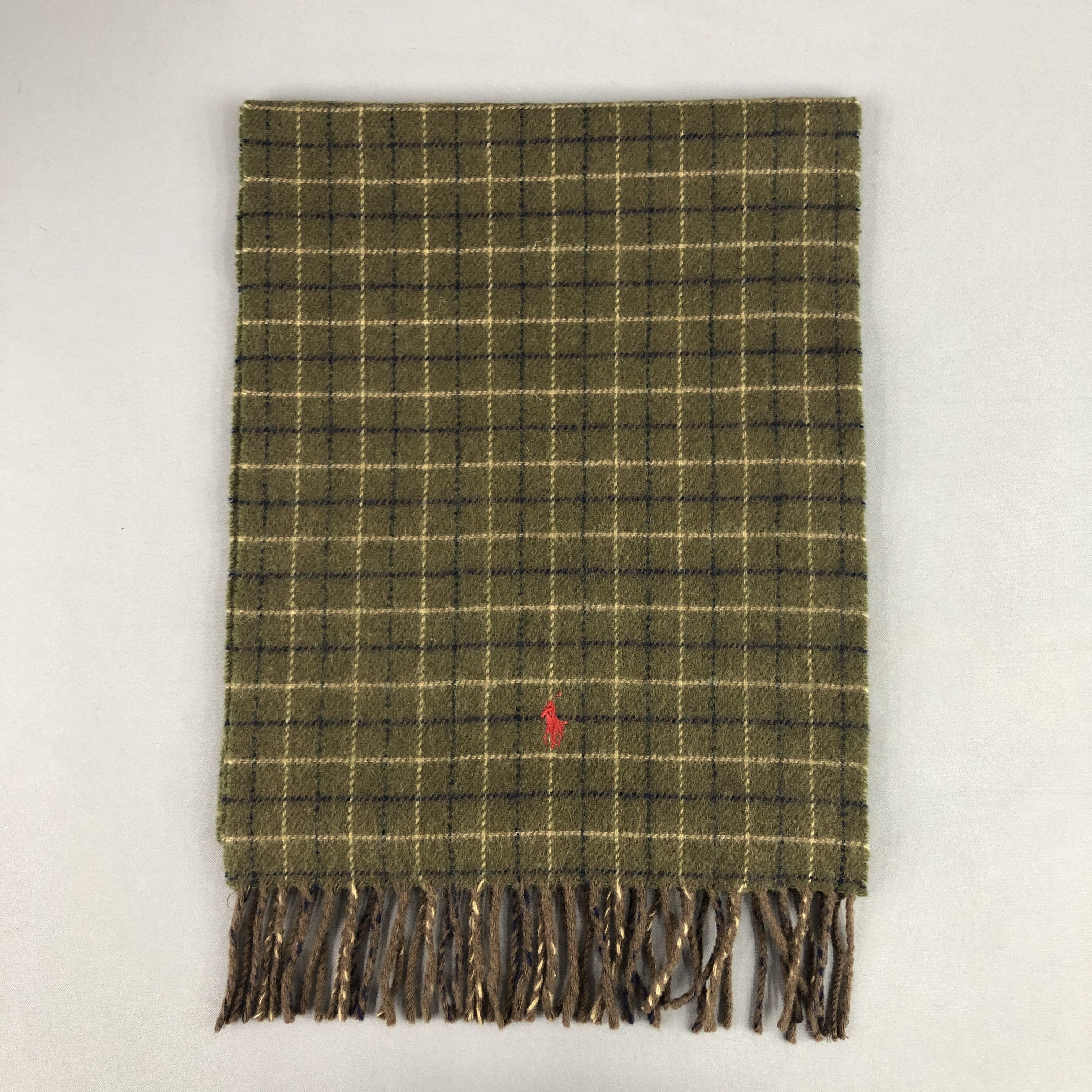 Polo Ralph Lauren Vintage Polo Ralph Lauren Wool Scarf / Muffler / Neckwear Size ONE SIZE - 3 Thumbnail