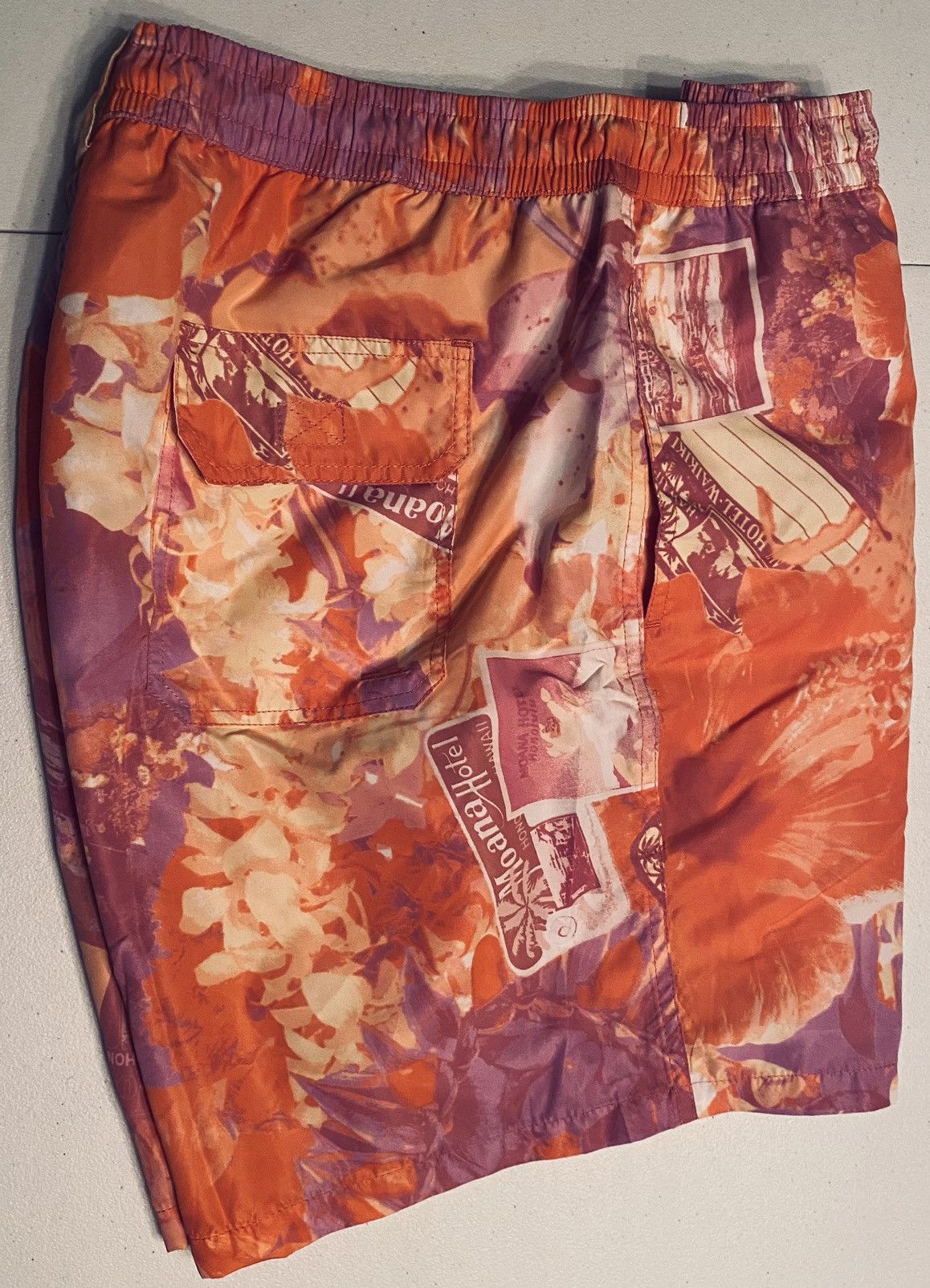 Loro Piana Loro Piana 🇮🇹 Hawaiian Sunset Resort Swim Trunks XXL NW Size US 38 / EU 54 - 7 Thumbnail