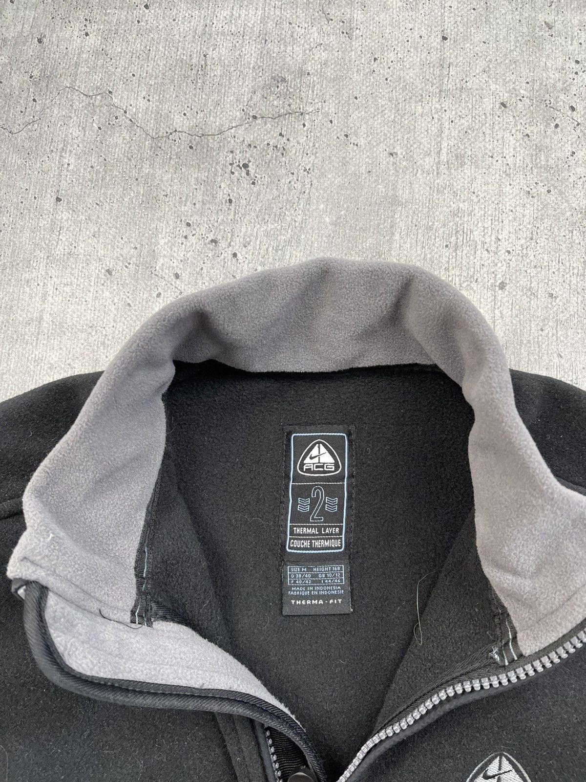 Nike 00s Vintage Nike ACG Fleece Outdoor Y2K Vest Size M / US 6-8 / IT 42-44 - 4 Thumbnail