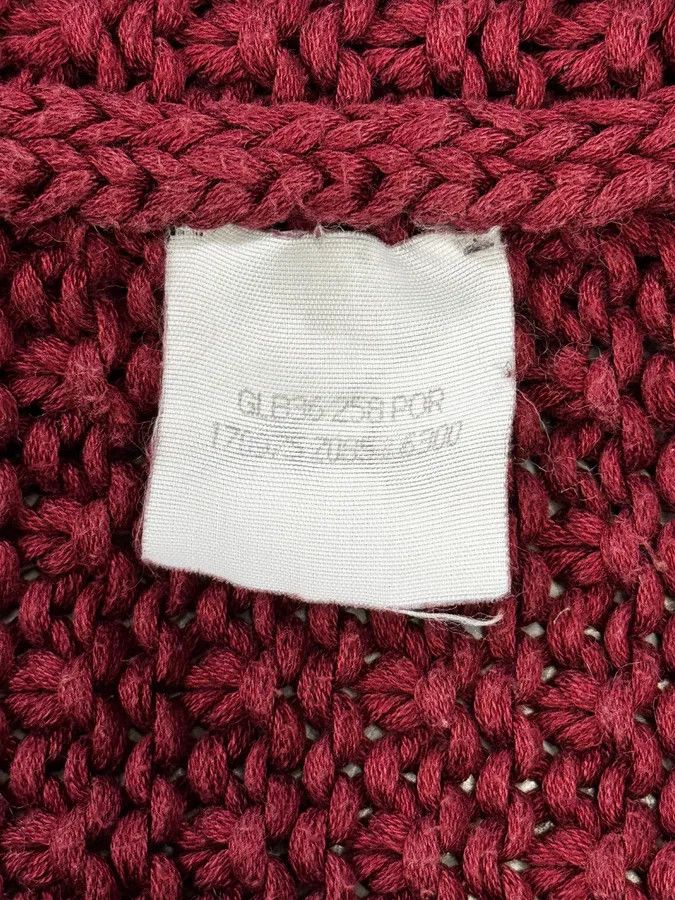 Gucci 2000s Gucci Red Wool Buttoned Cardigan Sweater Size US L / EU 52-54 / 3 - 8 Thumbnail