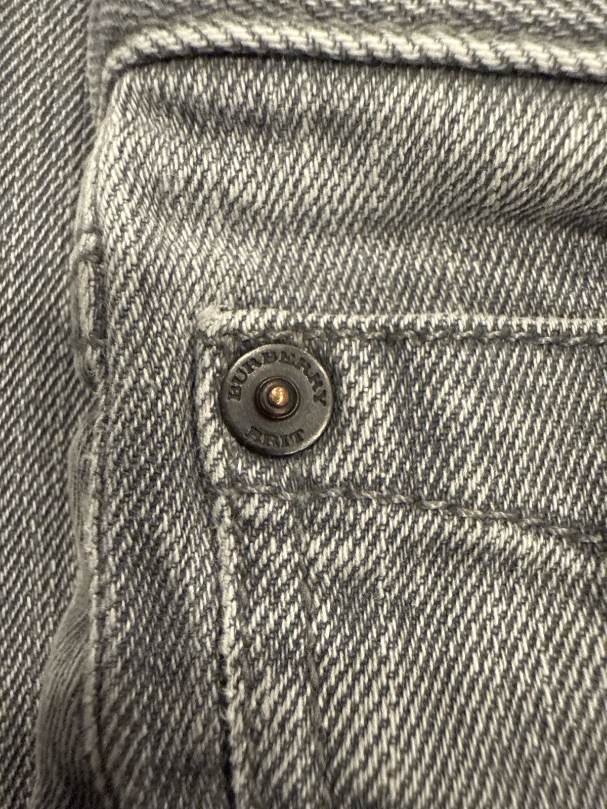 Burberry × Vintage ⚡️Burberry Brit Steadman Jeans Size 29" - 8 Thumbnail