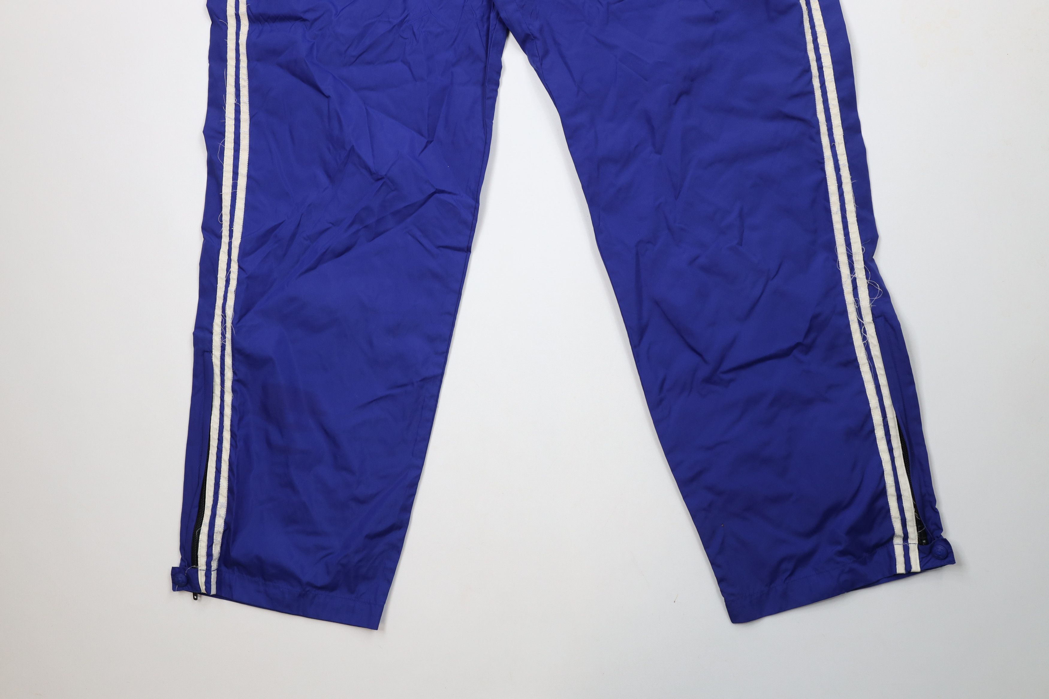 Tommy Hilfiger × Vintage Vintage 90s Tommy Hilfiger Striped Wide Leg Wind Pants Size US 36 / EU 52 - 4 Thumbnail