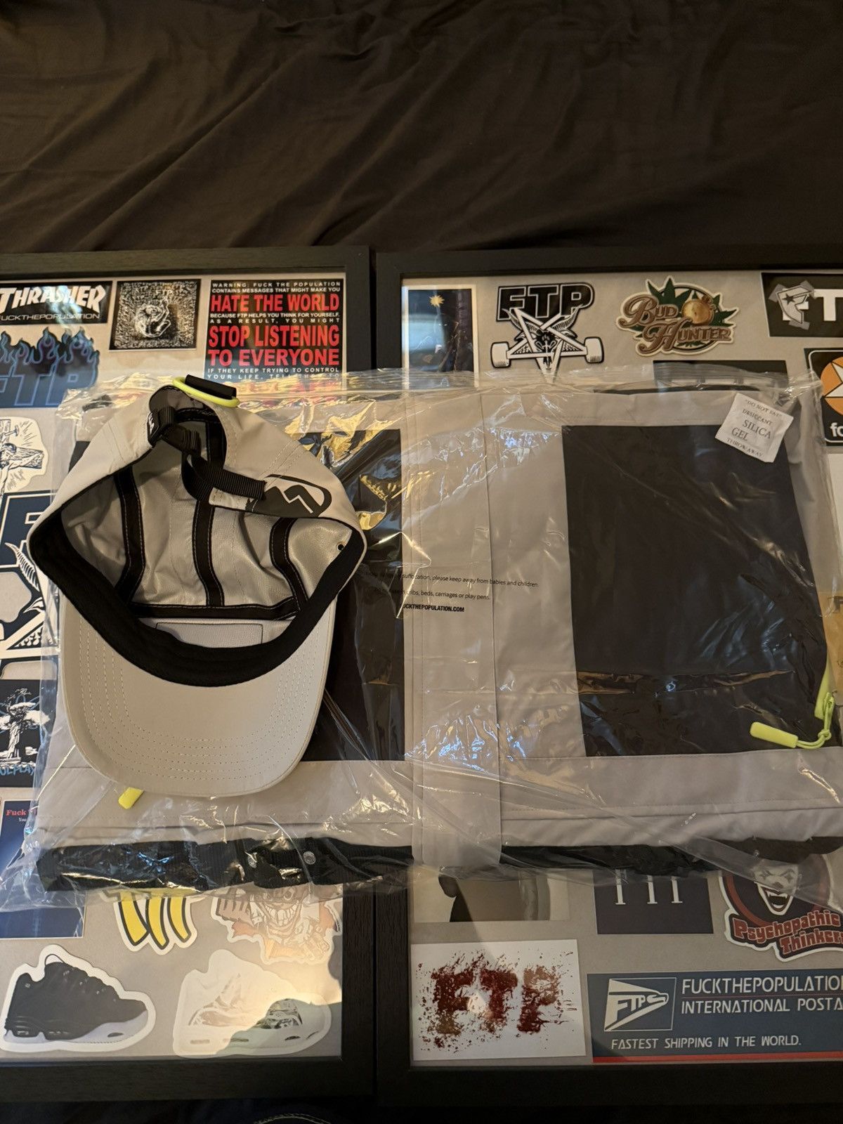 Fuck The Population × G59 Records F-TEC HI VIS JACKET (GRAY) Size US M / EU 48-50 / 2 - 2 Thumbnail