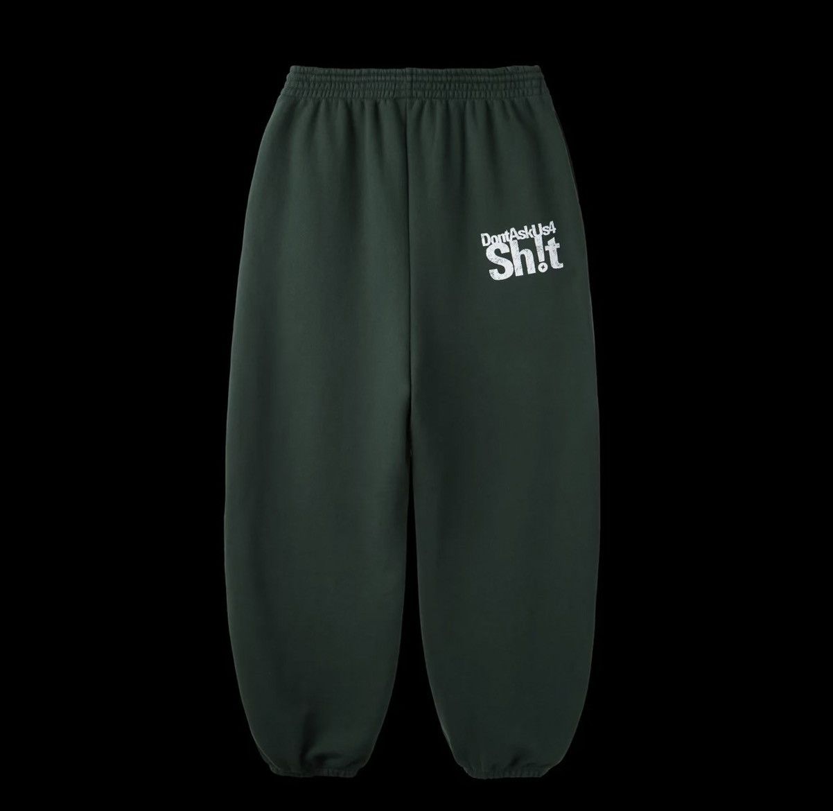 The GV Gallery The GV Gallery x GU Green Garbage Sweatpants (Medium) Size US 32 / EU 48 - 2 Thumbnail